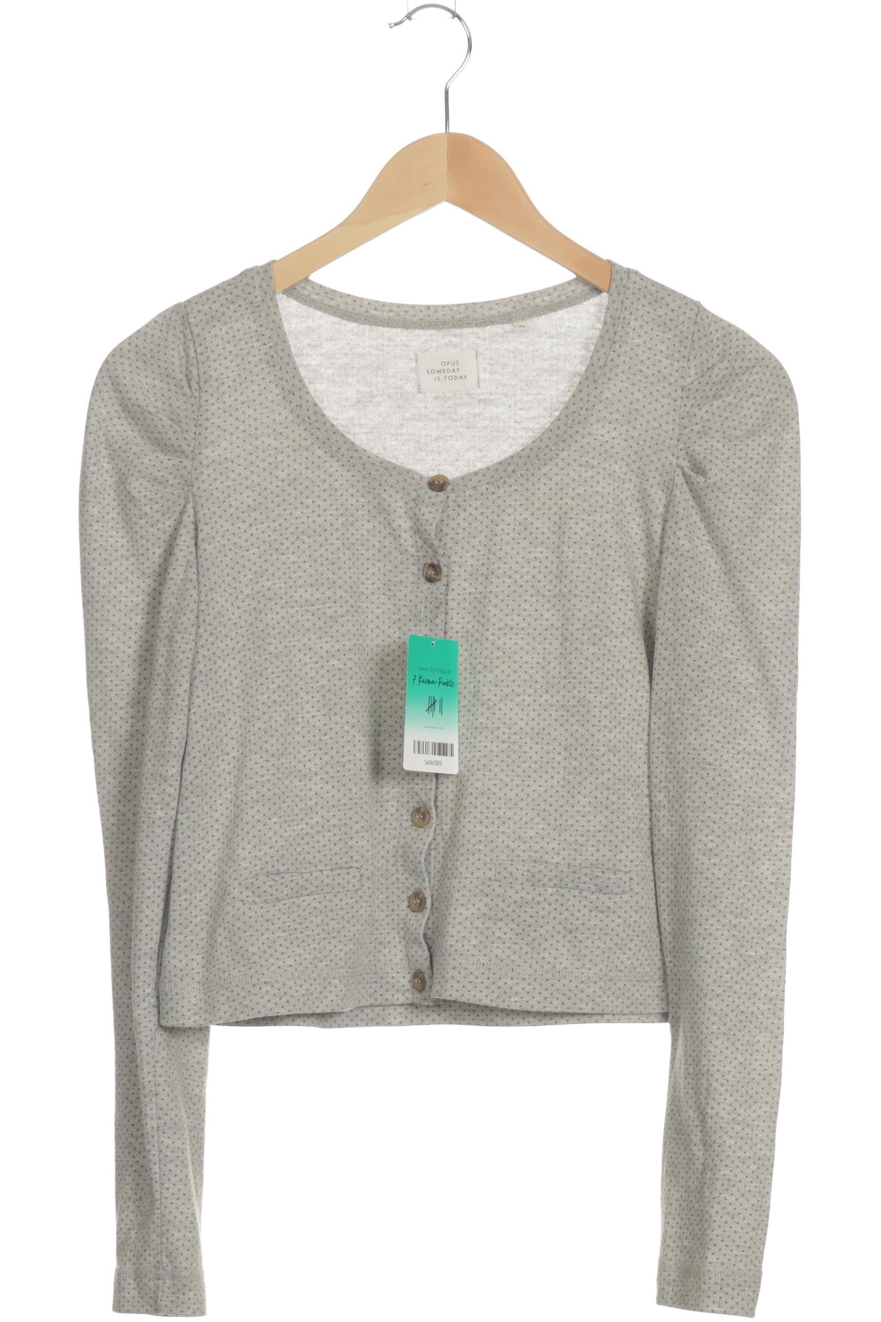 

Opus Damen Strickjacke, grau, Gr. 36