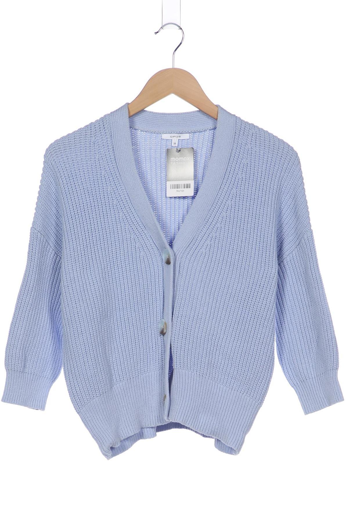 

Opus Damen Strickjacke, hellblau, Gr. 38