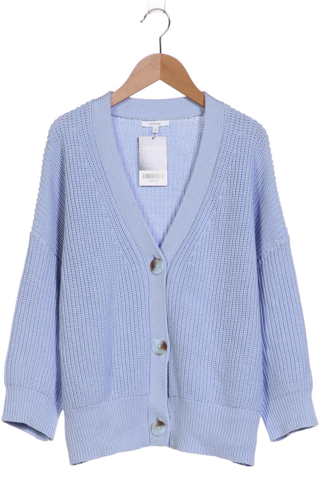 

Opus Damen Strickjacke, hellblau, Gr. 40
