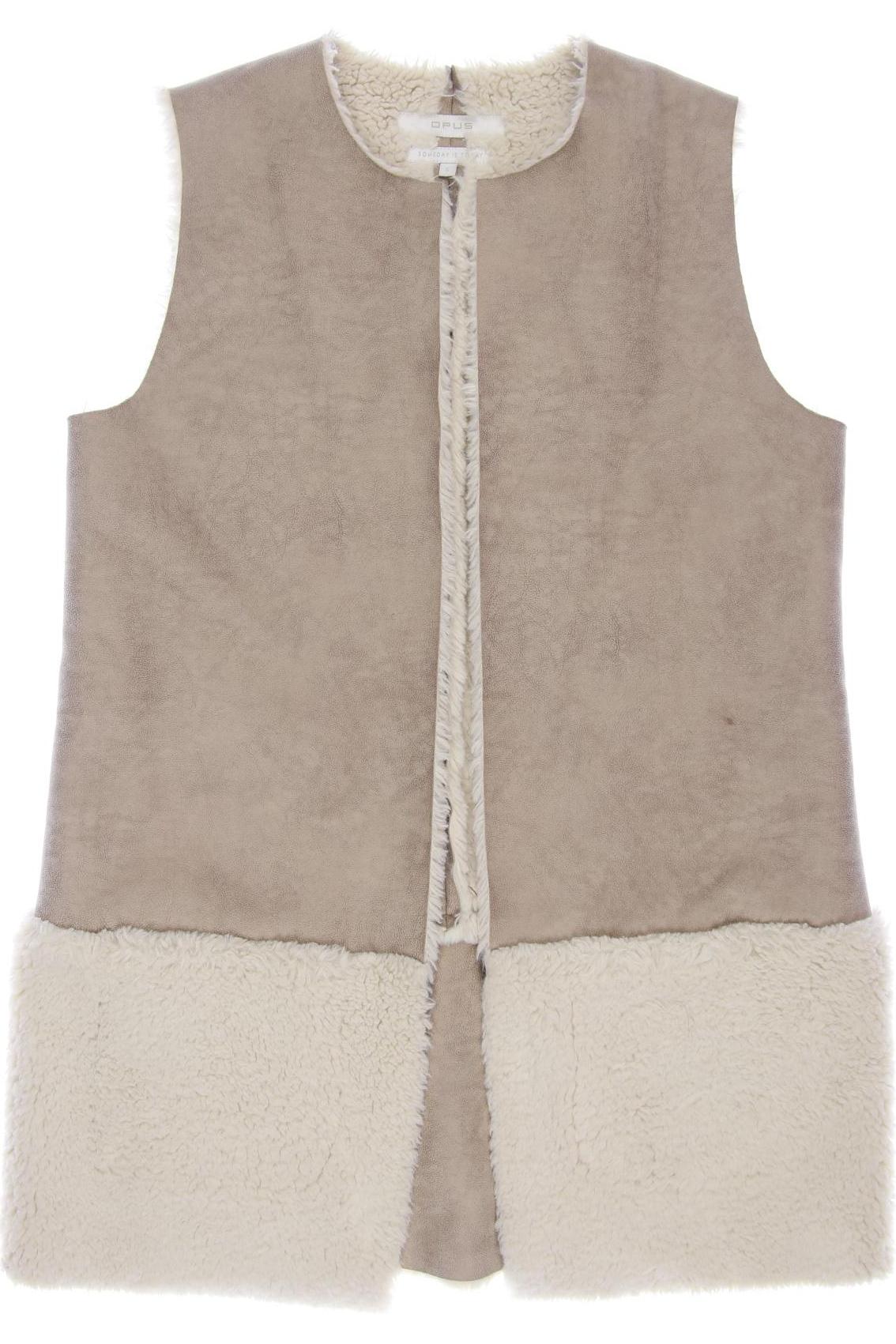

Opus Damen Strickjacke, beige, Gr. 36