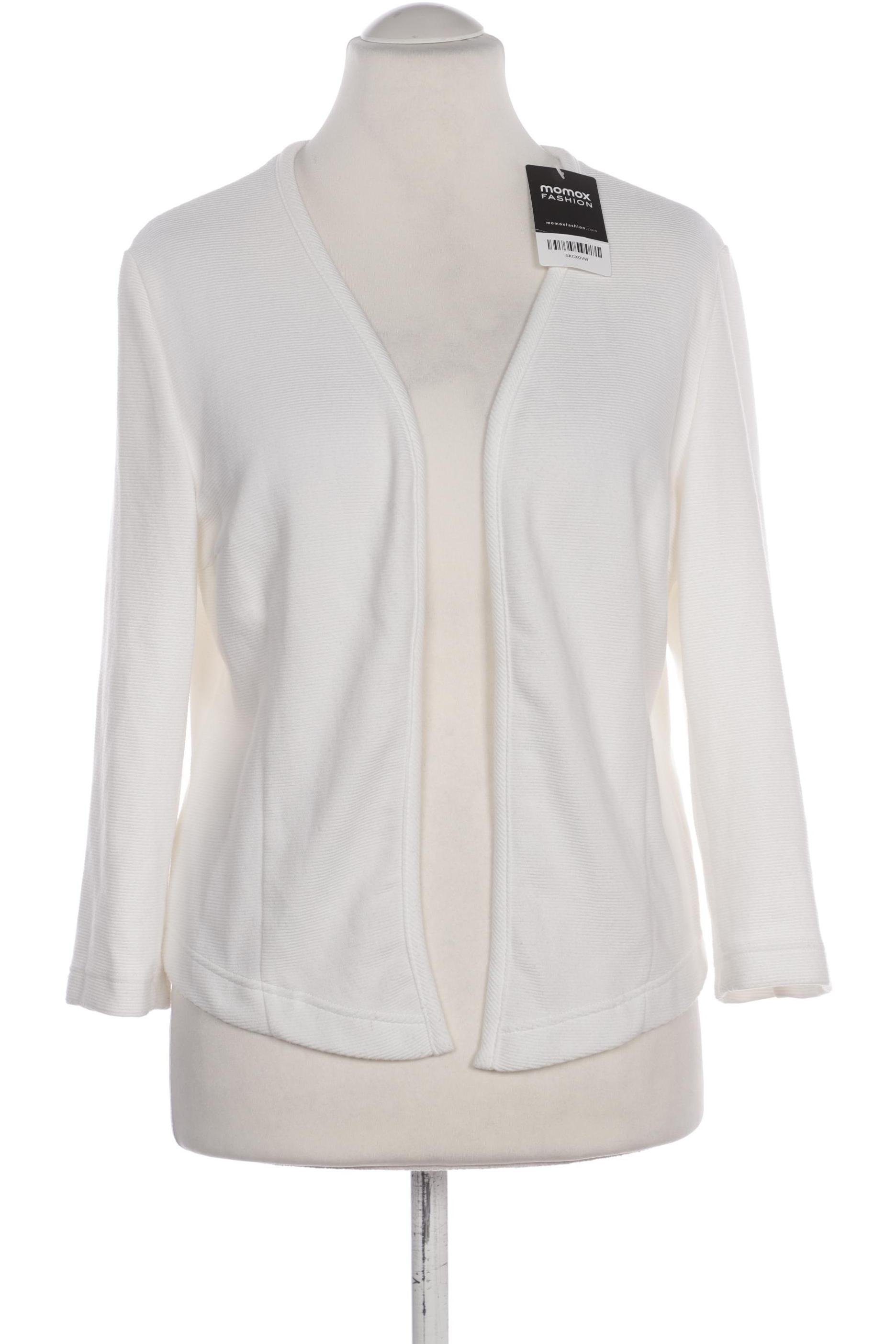 

Opus Damen Strickjacke, weiß, Gr. 42