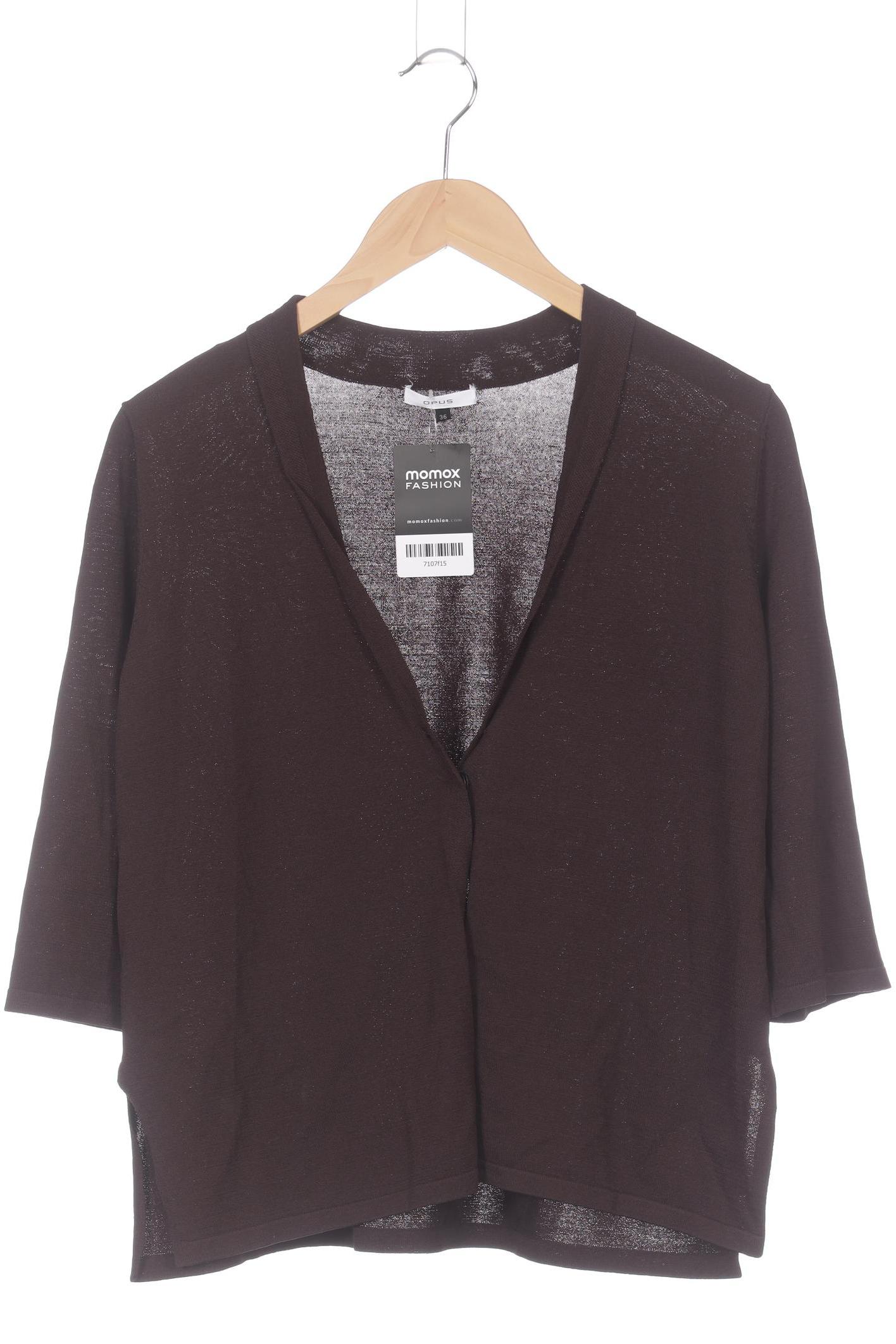 

Opus Damen Strickjacke, braun, Gr. 36