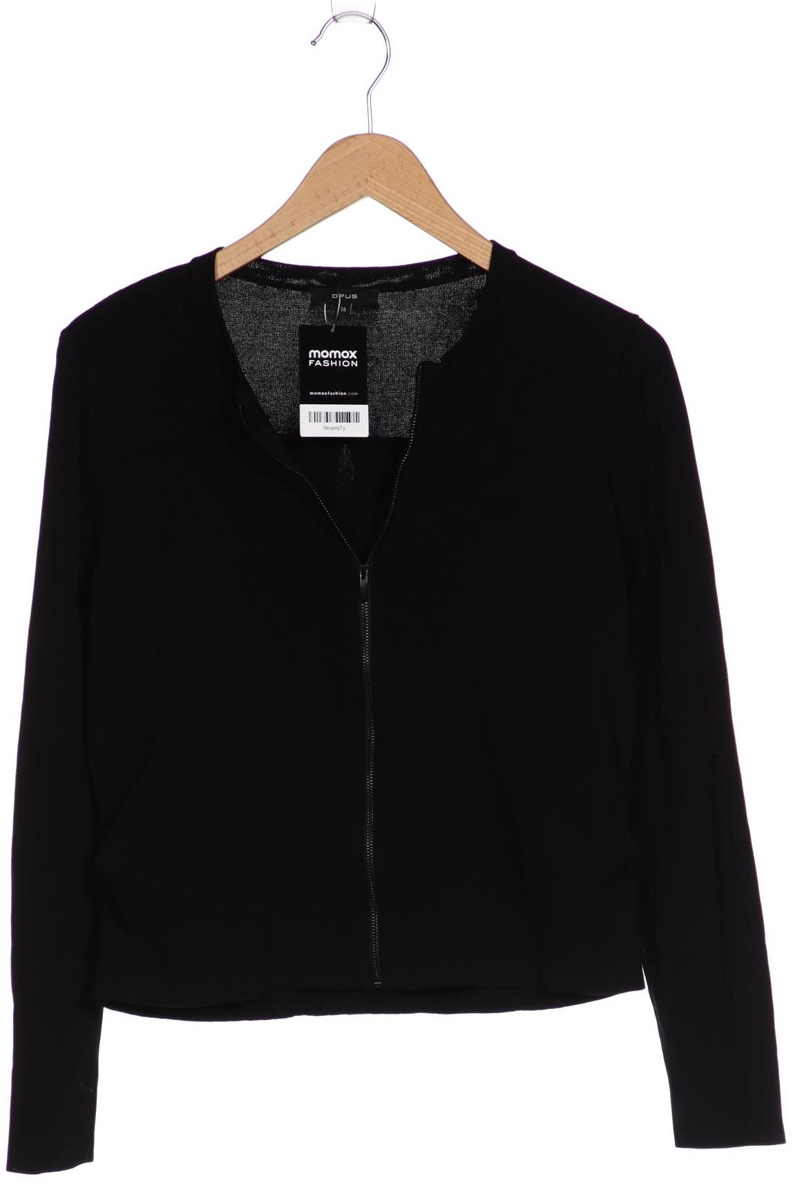 

Opus Damen Strickjacke, schwarz, Gr. 36