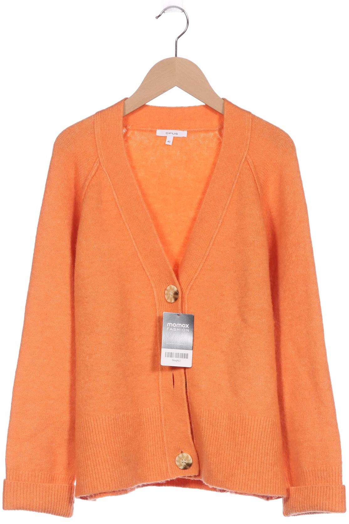 

Opus Damen Strickjacke, orange, Gr. 40