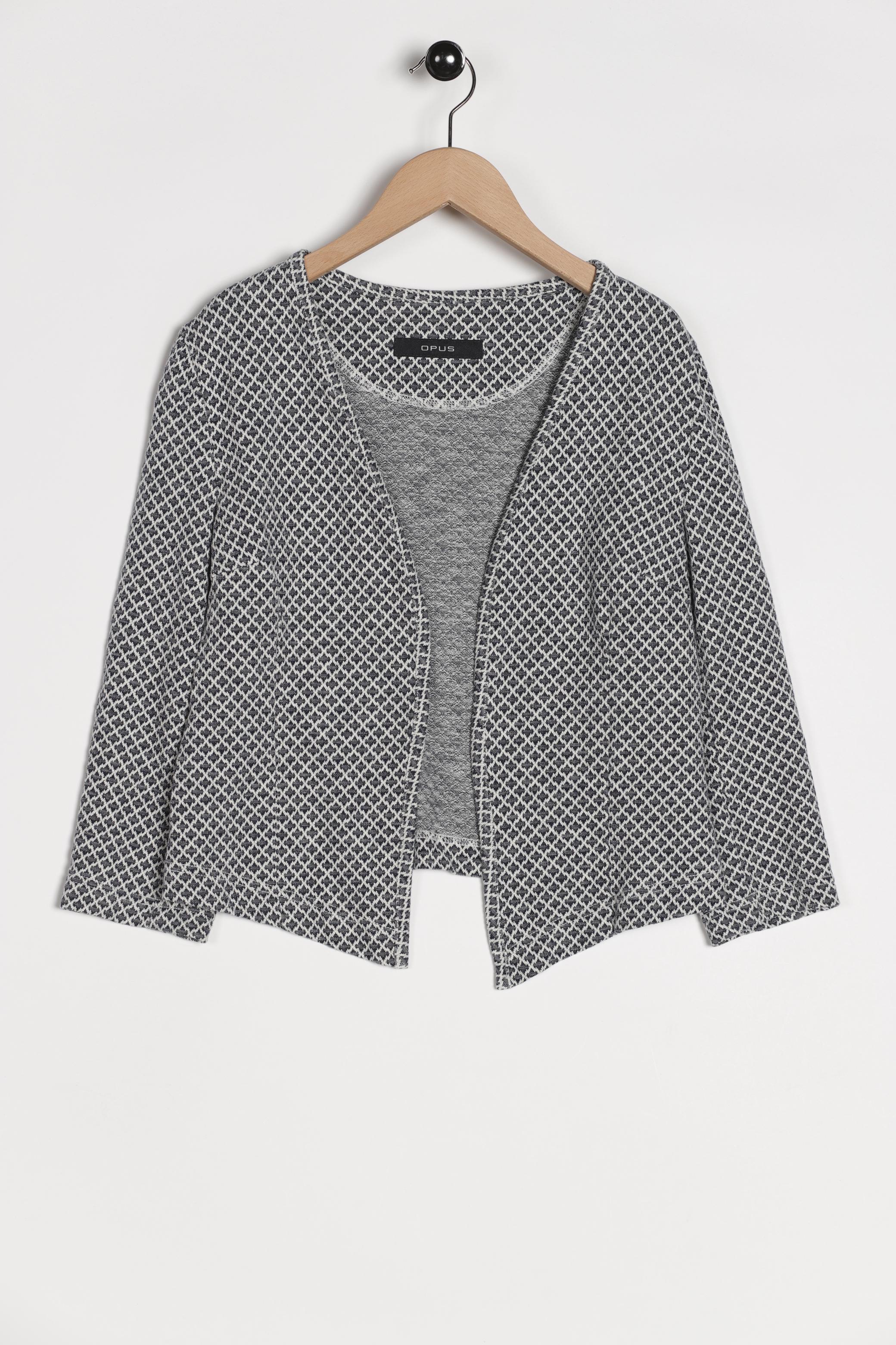 

Opus Damen Strickjacke, marineblau, Gr. 34