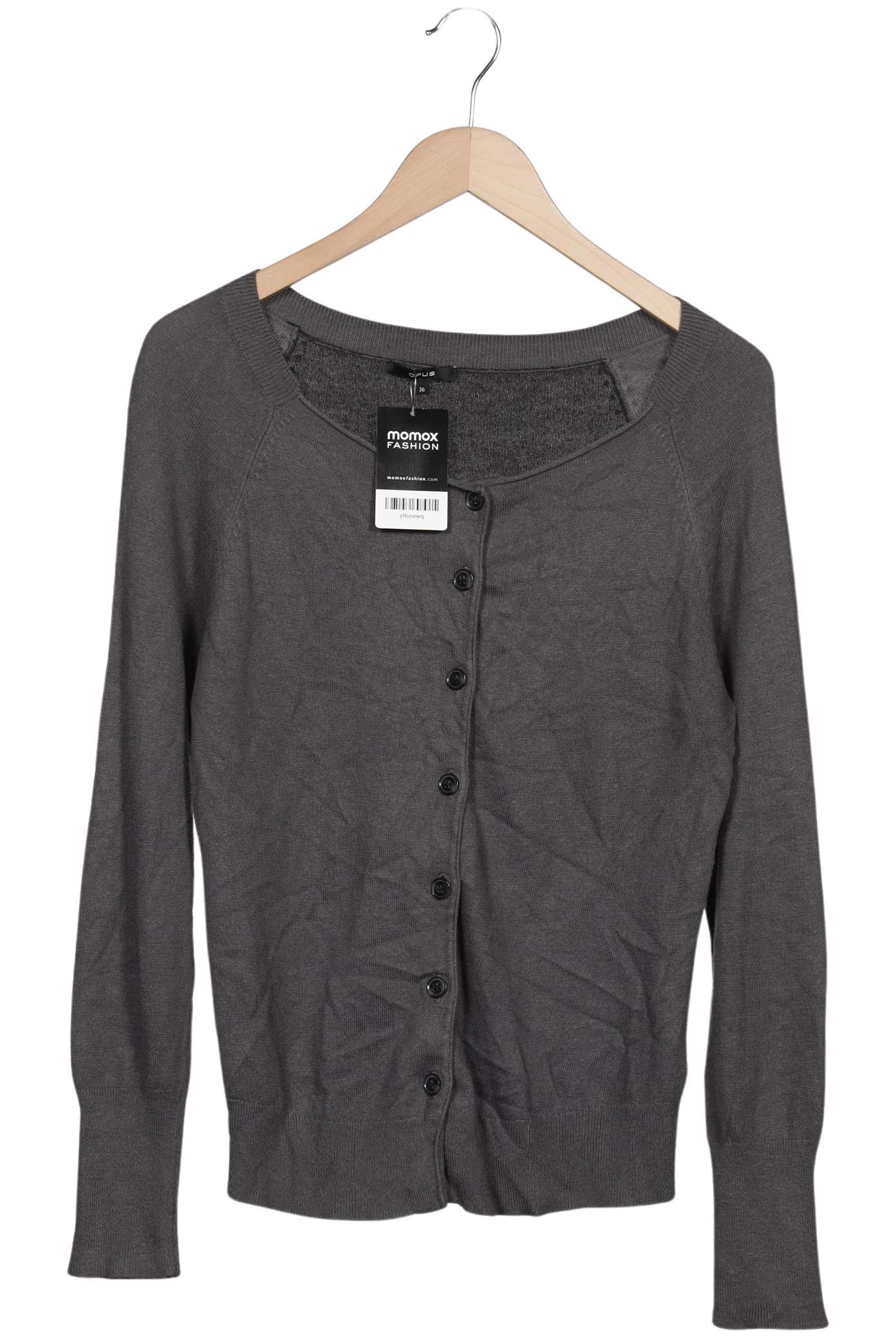 

Opus Damen Strickjacke, grau, Gr. 36