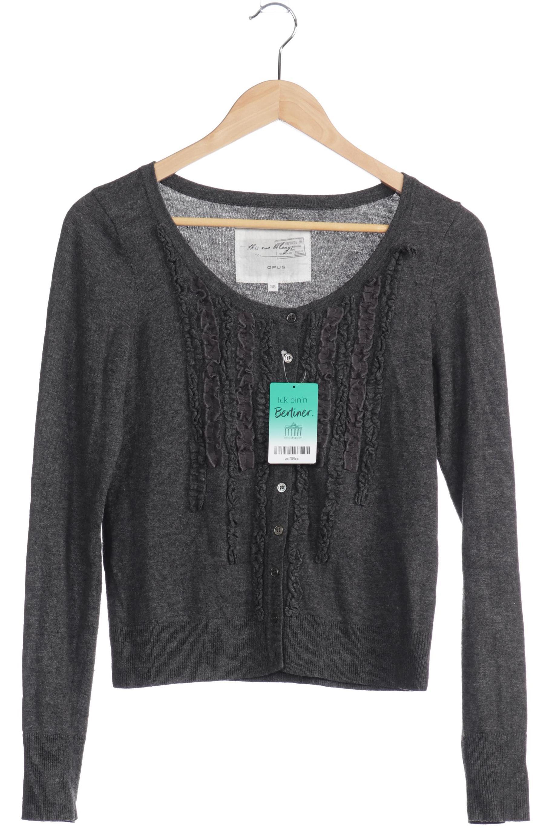 

Opus Damen Strickjacke, grau, Gr. 38