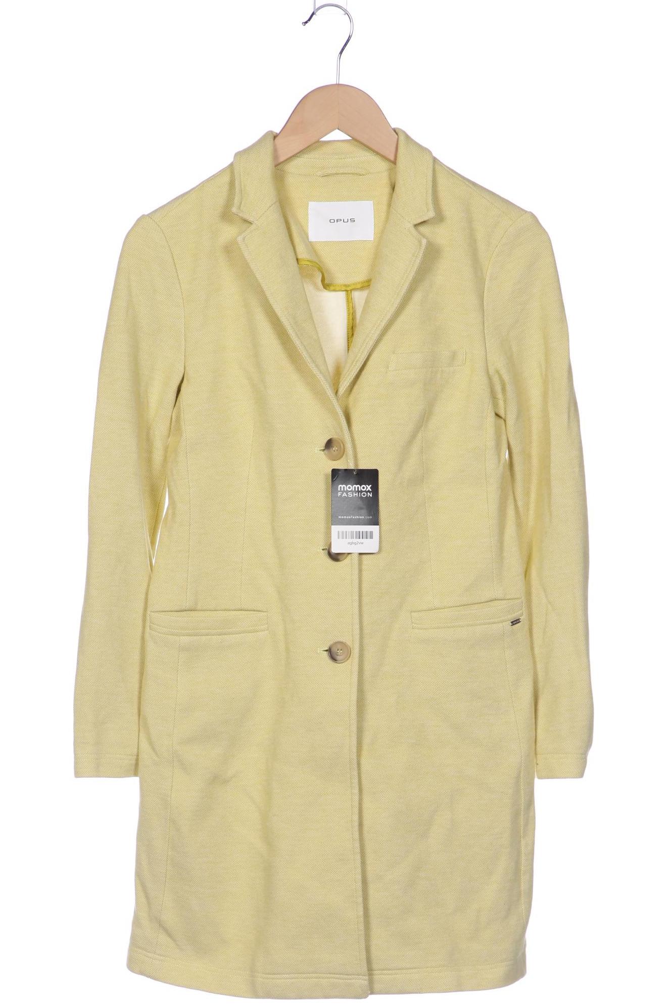 

Opus Damen Strickjacke, gelb, Gr. 38