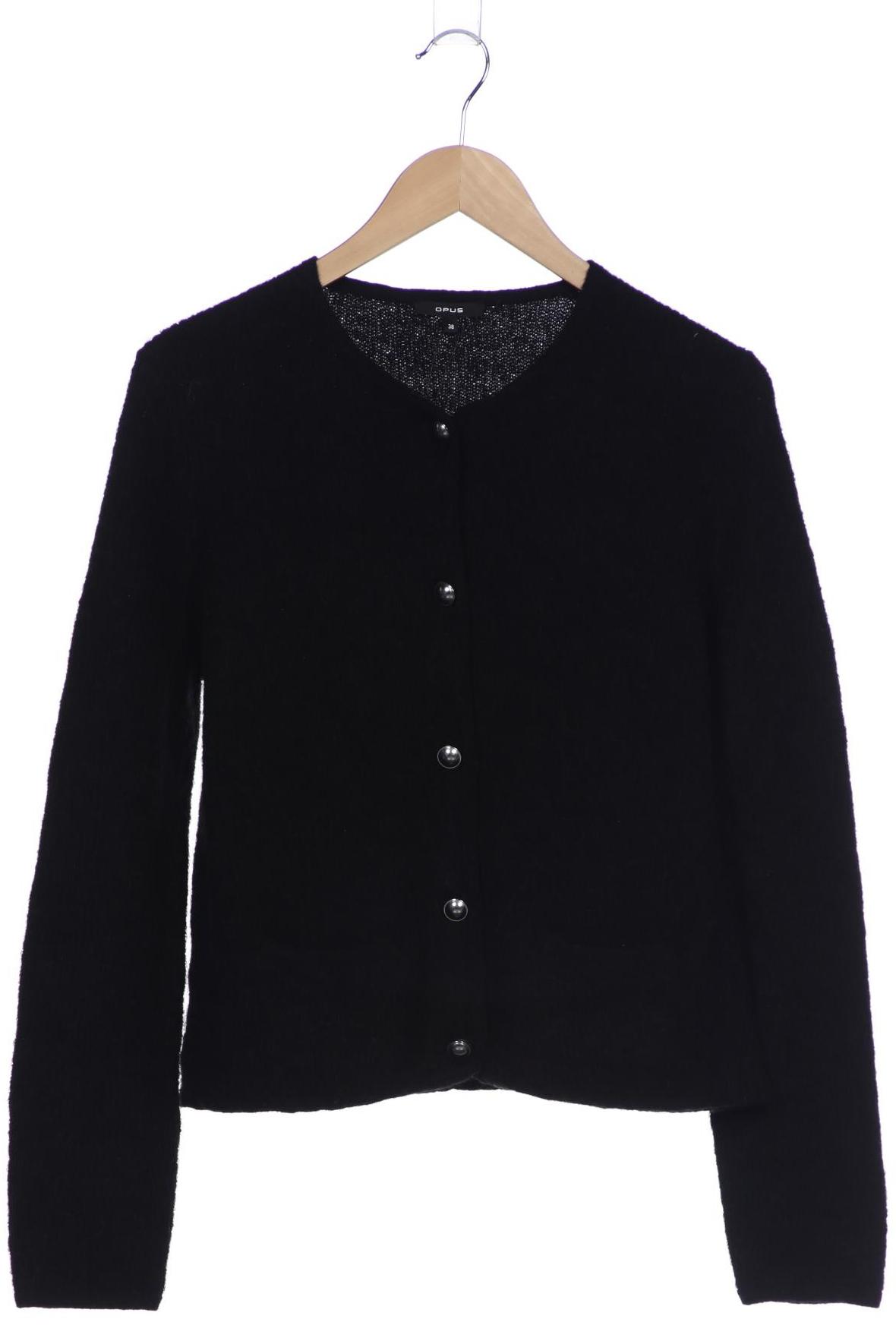 

Opus Damen Strickjacke, schwarz, Gr. 38