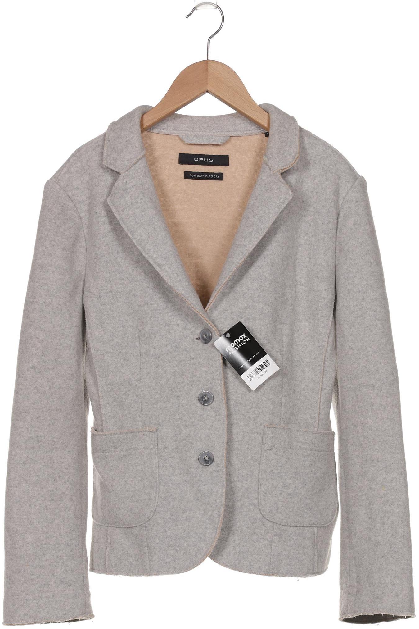 

Opus Damen Strickjacke, grau, Gr. 42