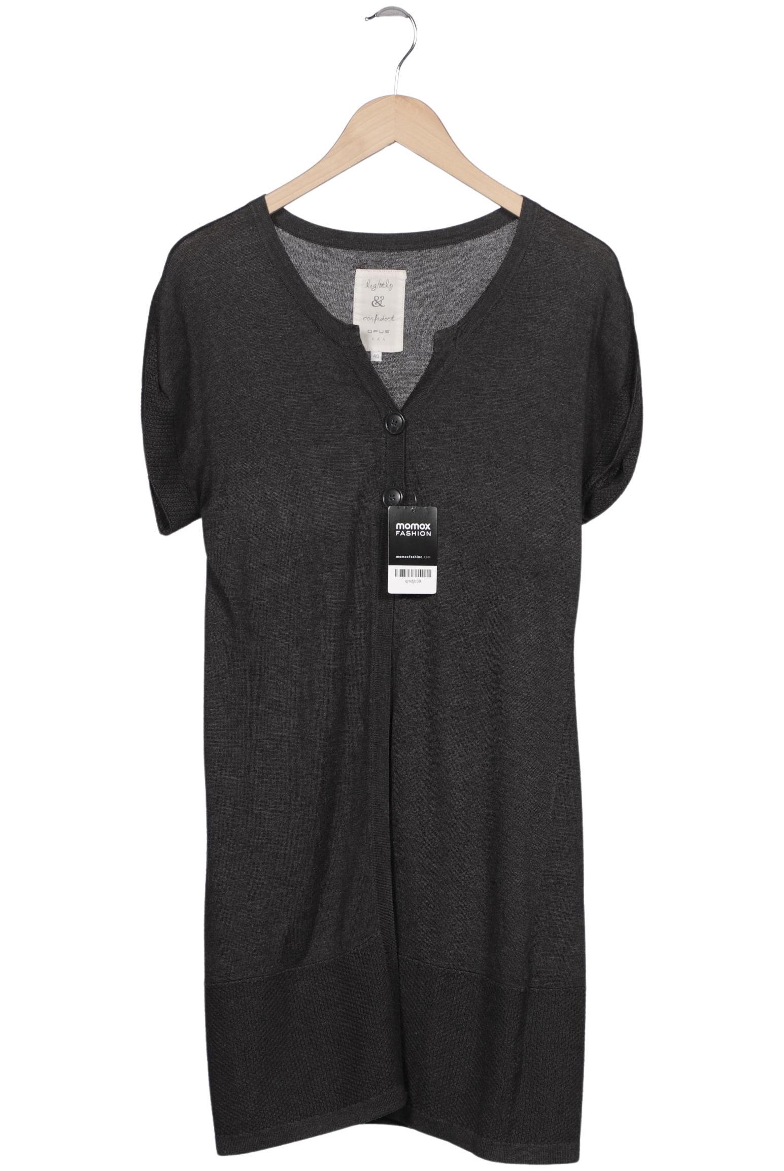 

Opus Damen Strickjacke, grau, Gr. 40