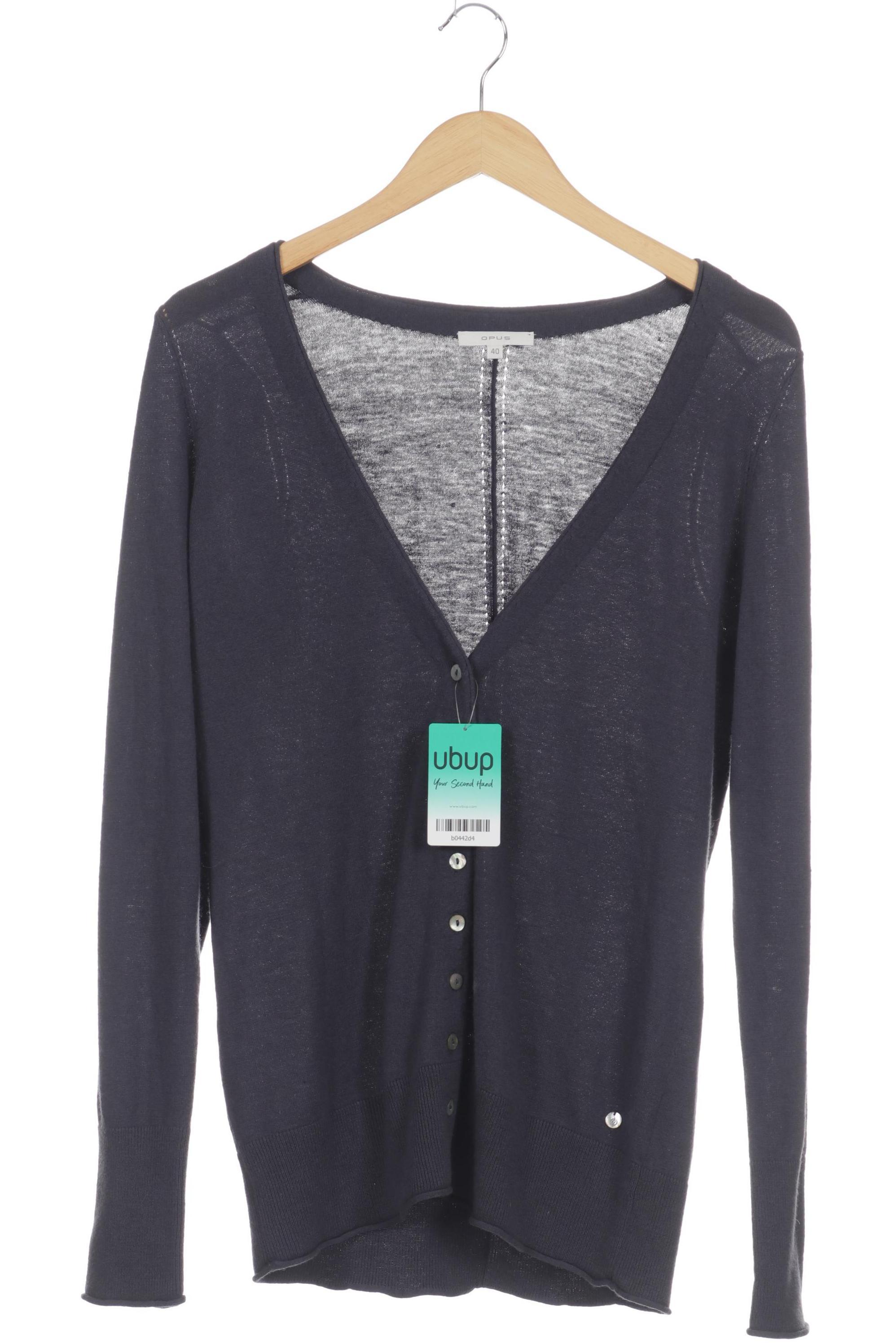 

Opus Damen Strickjacke, blau, Gr. 40