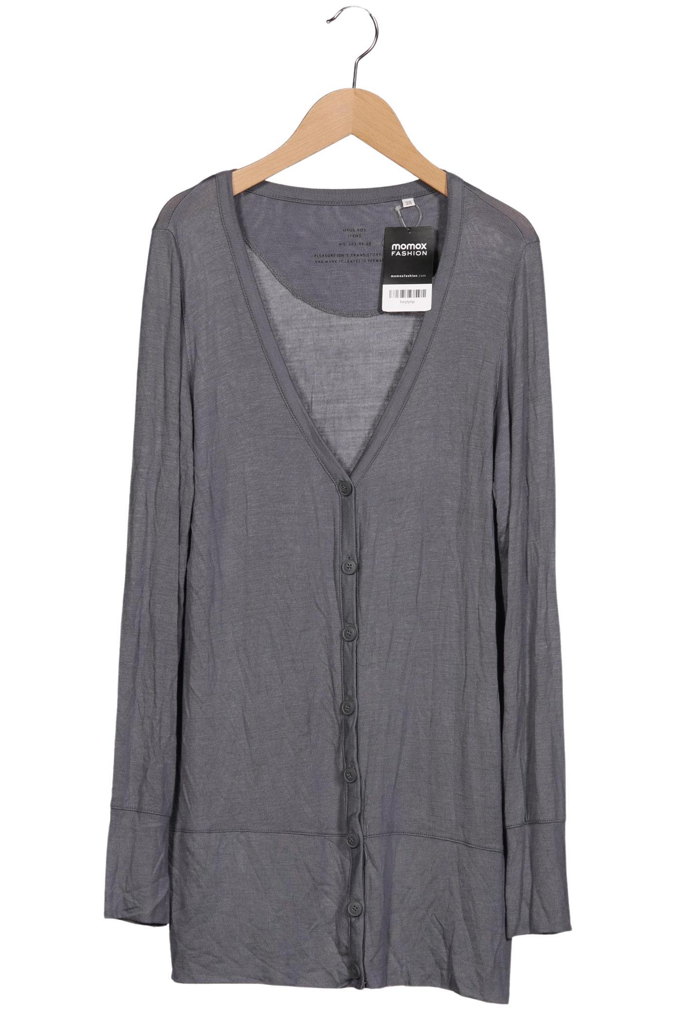 

Opus Damen Strickjacke, grau, Gr. 38