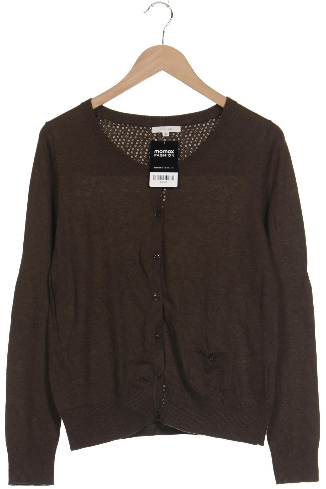 

Opus Damen Strickjacke, grün, Gr. 40
