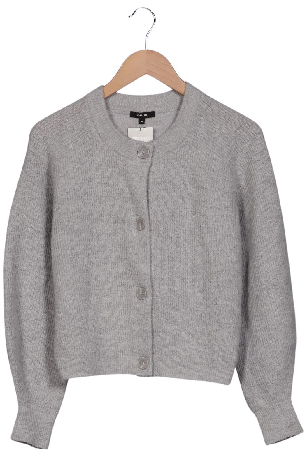

Opus Damen Strickjacke, grau, Gr. 36