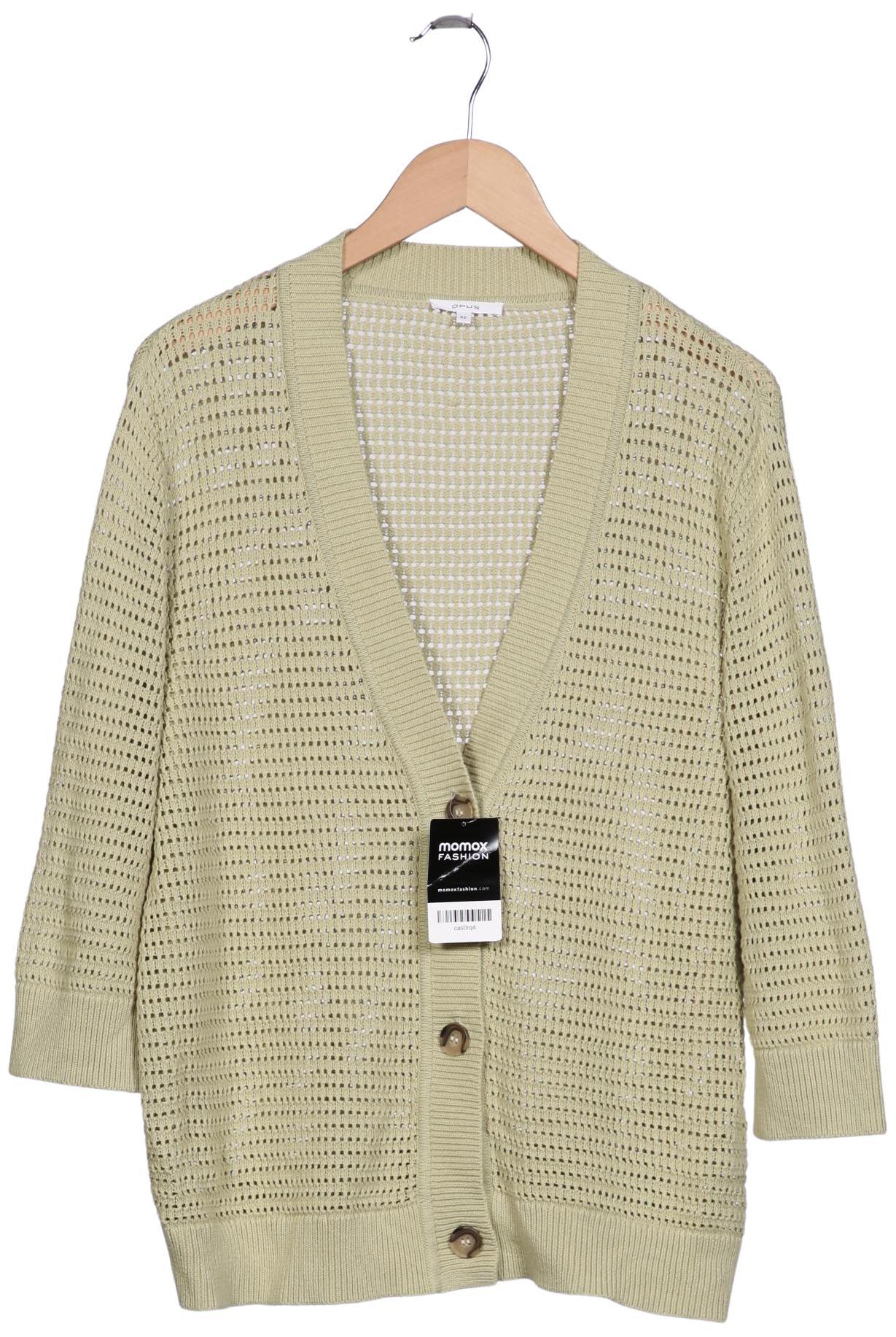 

Opus Damen Strickjacke, grün, Gr. 42