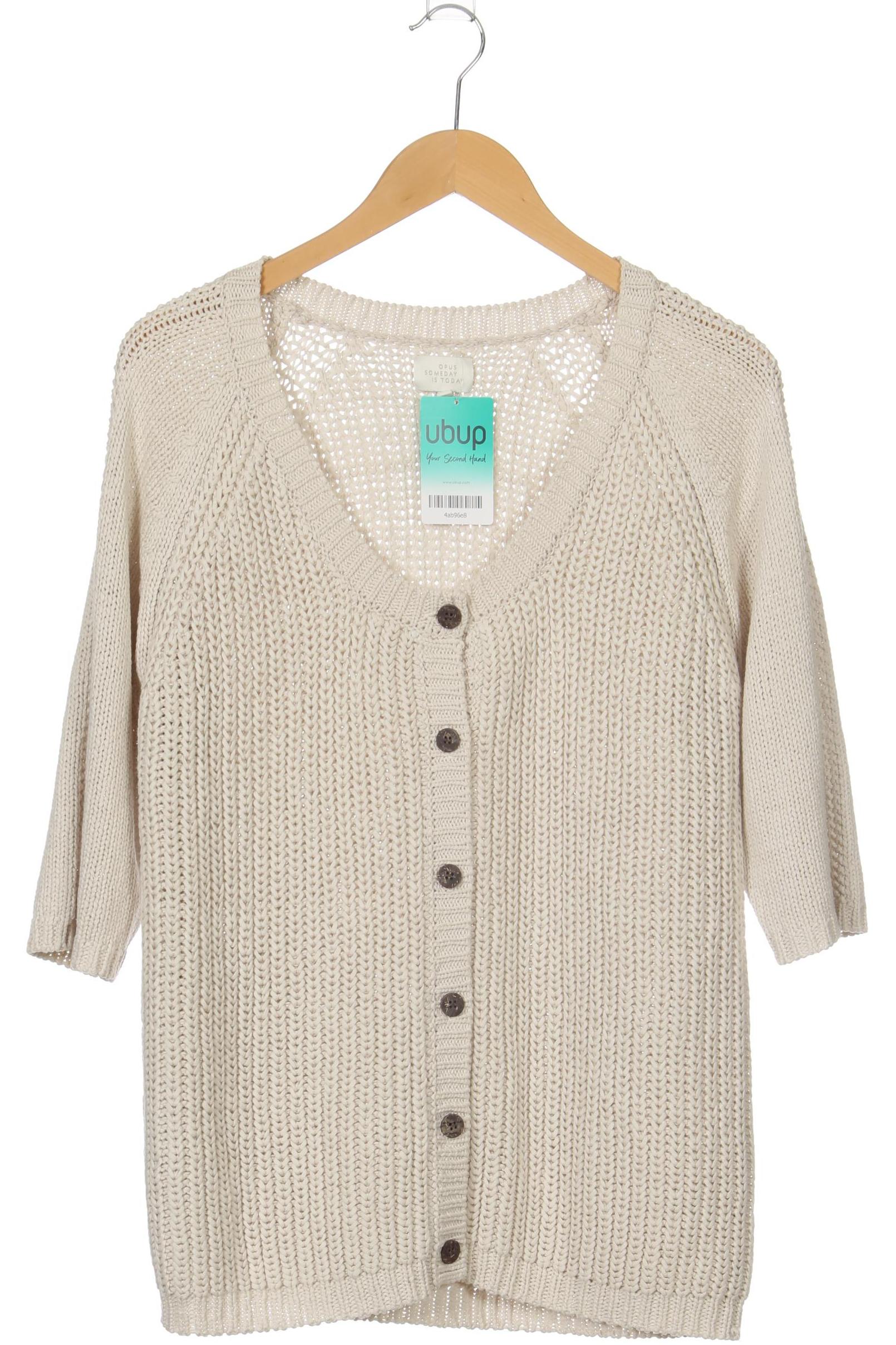 

Opus Damen Strickjacke, weiß, Gr. 44