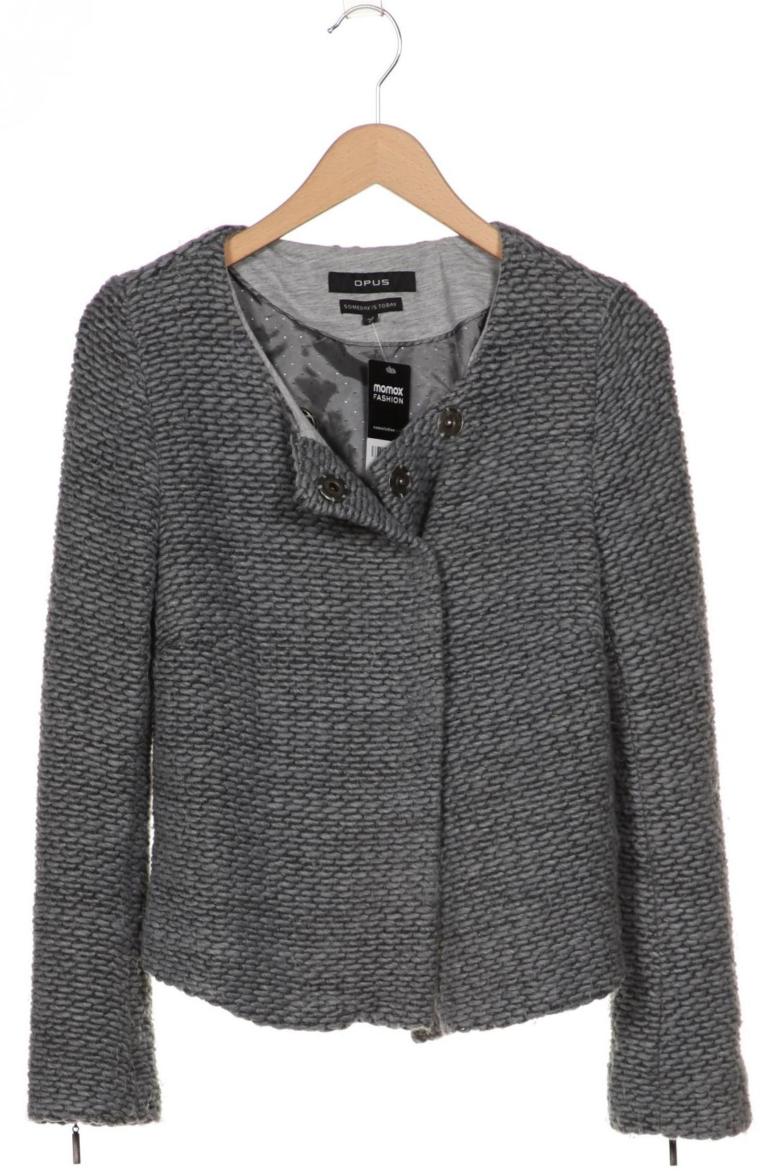 

Opus Damen Strickjacke, grau, Gr. 40