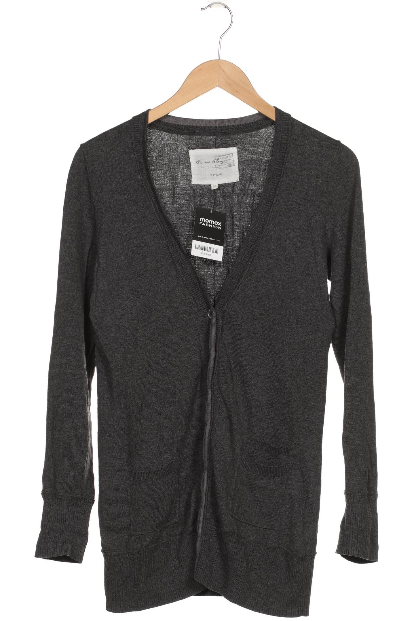 

Opus Damen Strickjacke, grau, Gr. 38