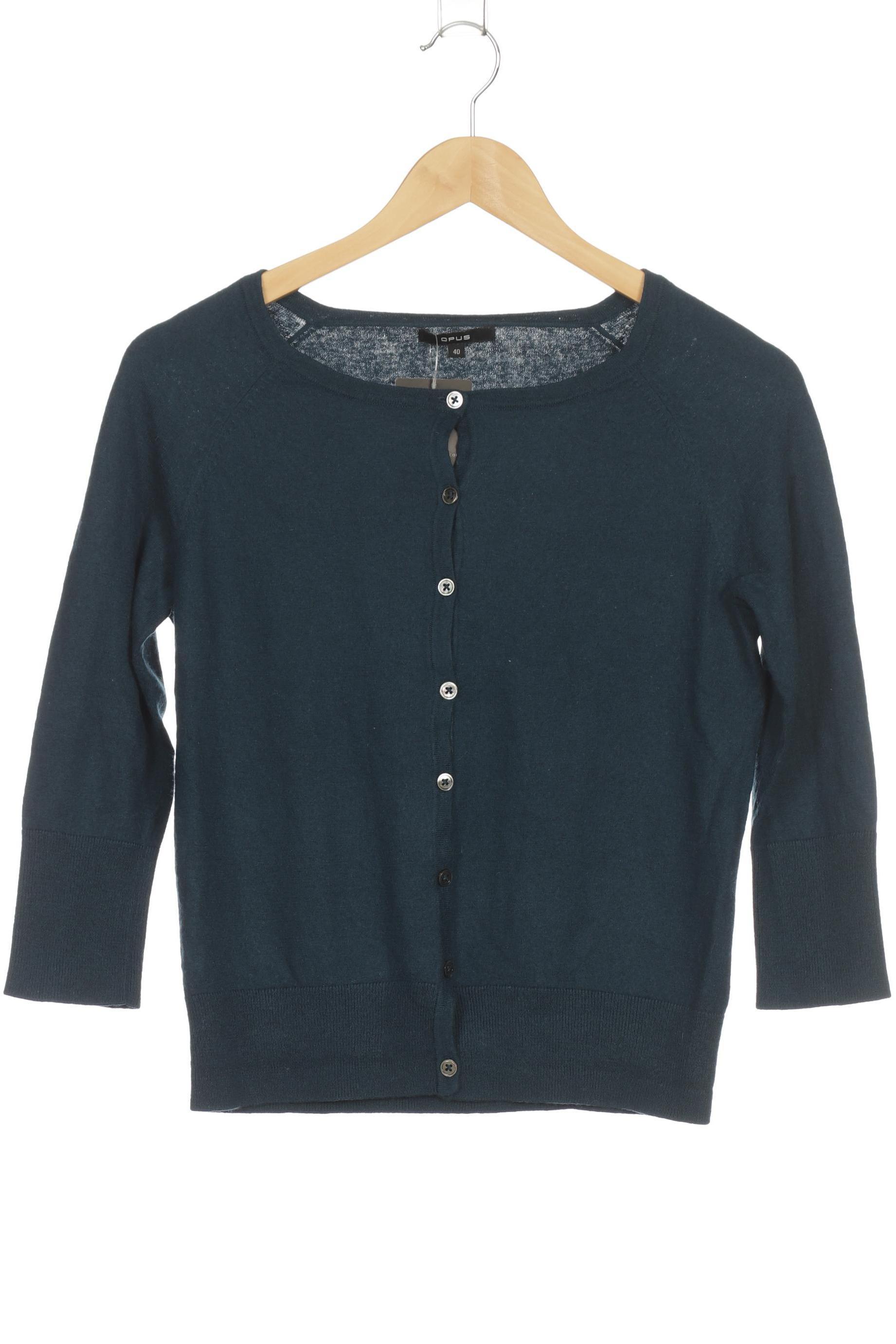 

Opus Damen Strickjacke, grün, Gr. 40