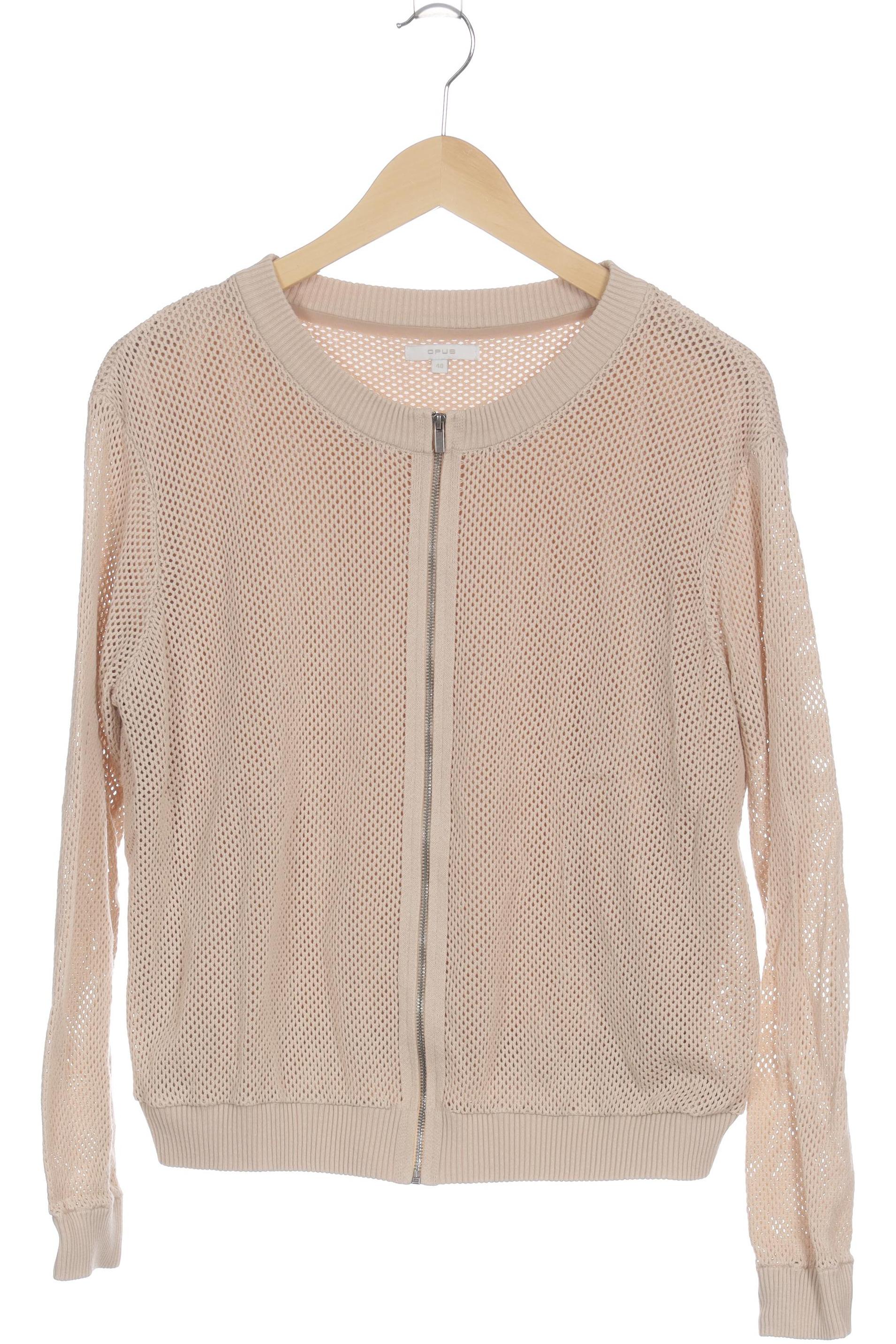 

Opus Damen Strickjacke, beige, Gr. 40
