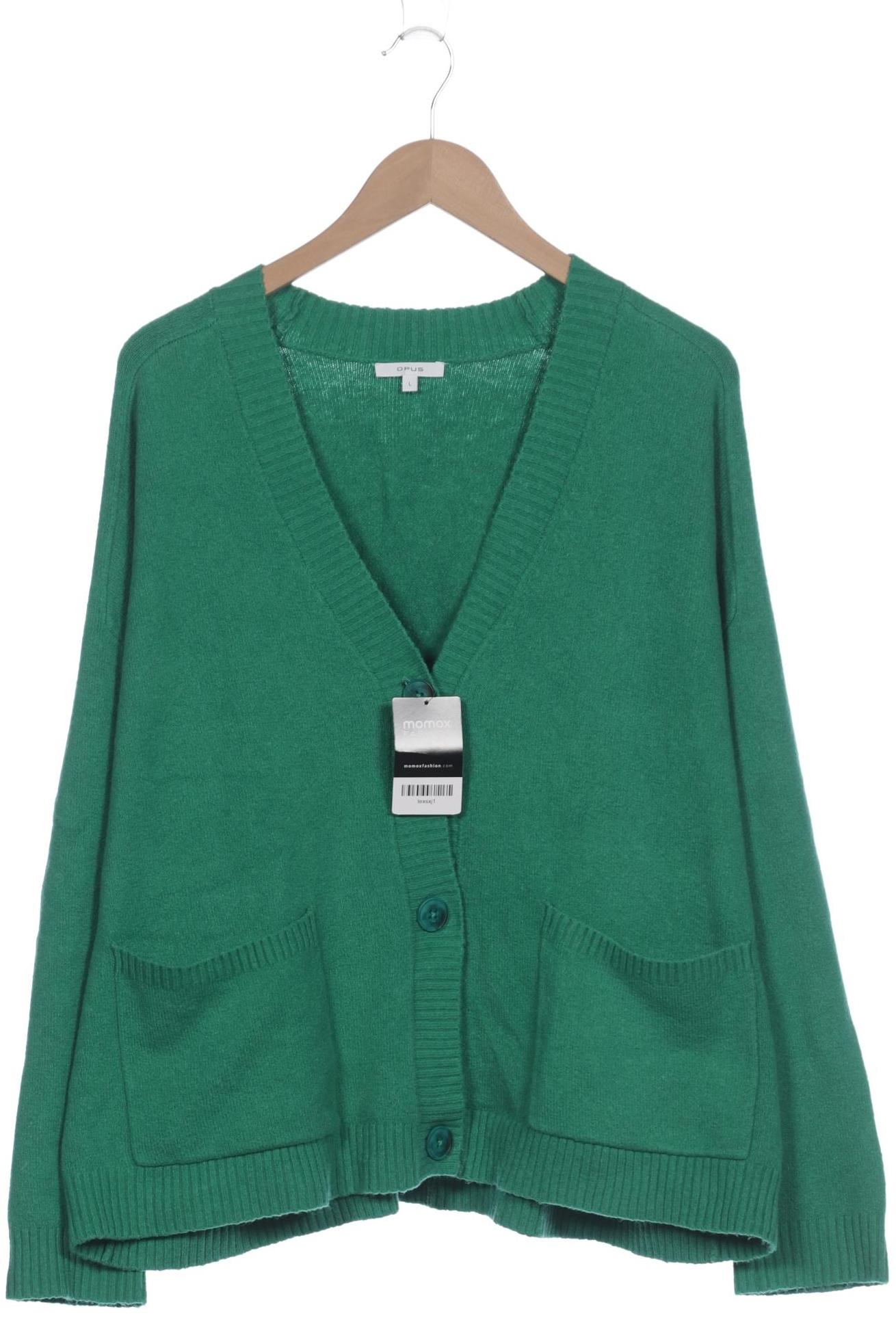 

Opus Damen Strickjacke, grün, Gr. 42