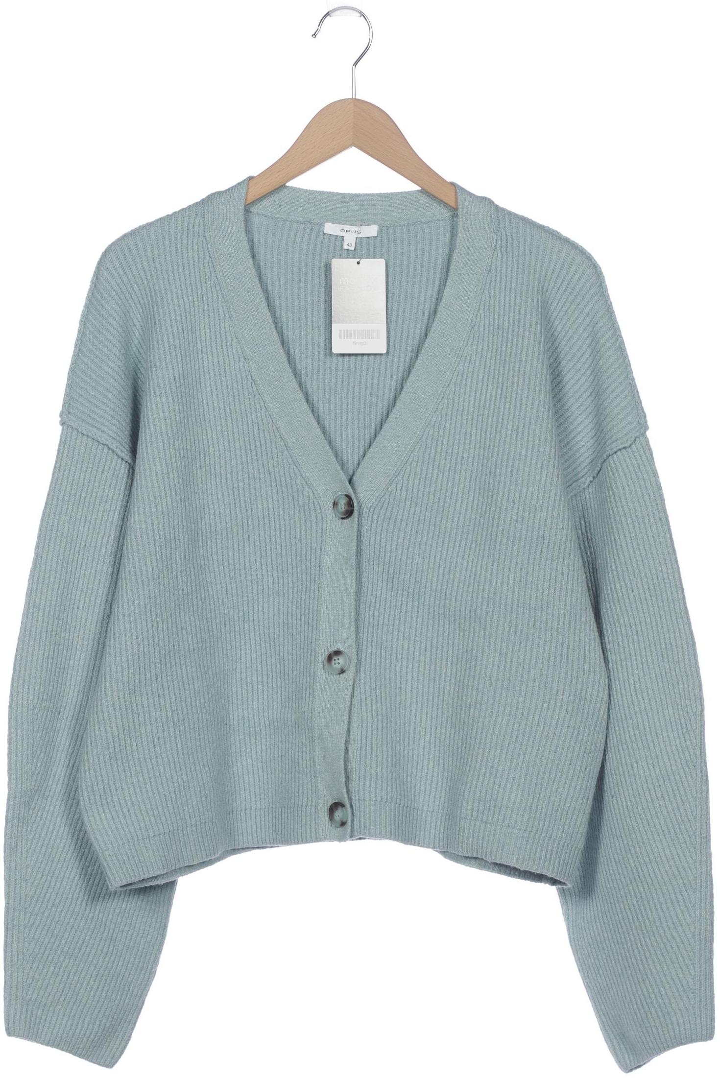 

Opus Damen Strickjacke, hellblau, Gr. 40