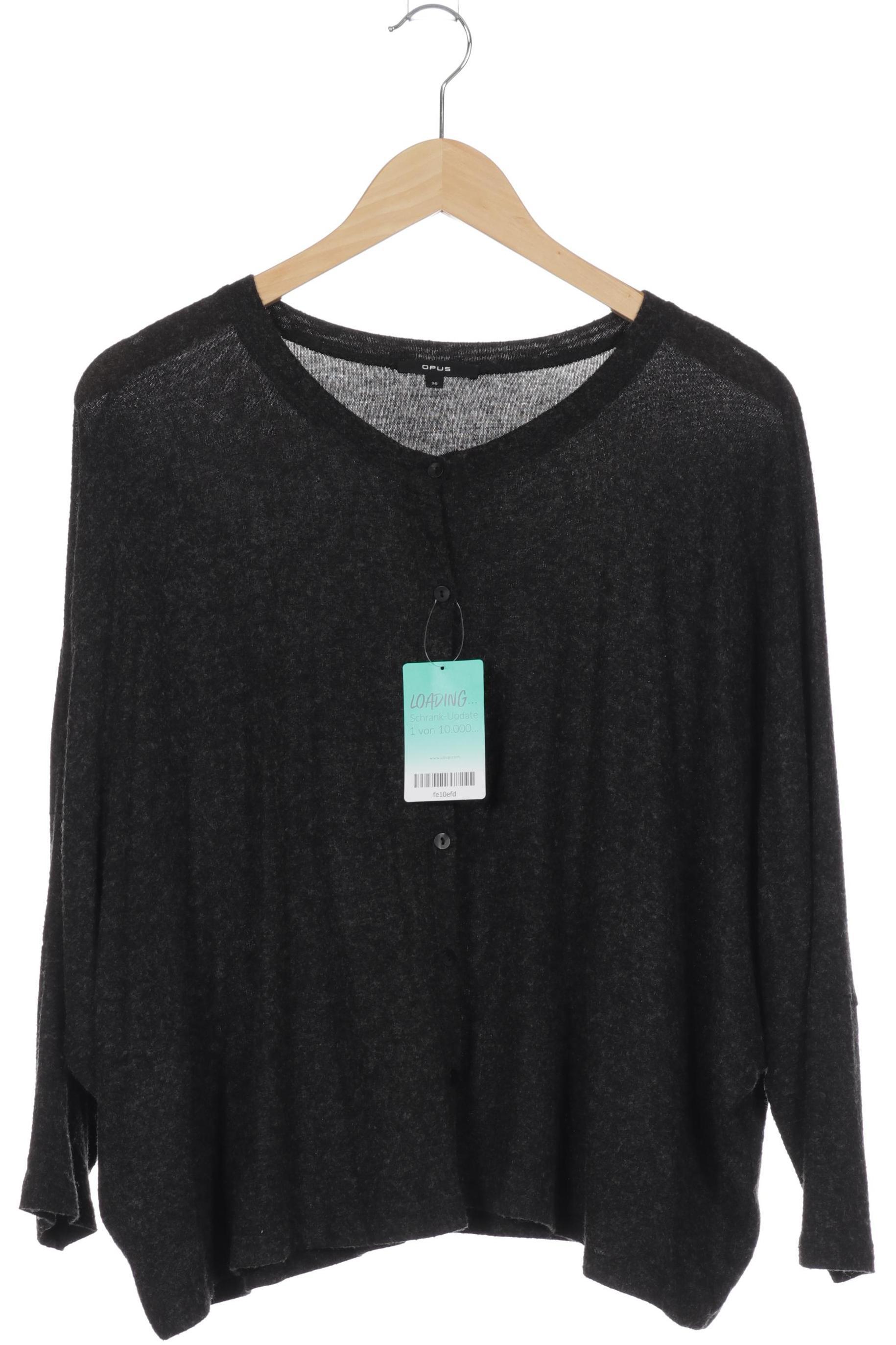 

Opus Damen Strickjacke, grau, Gr. 36