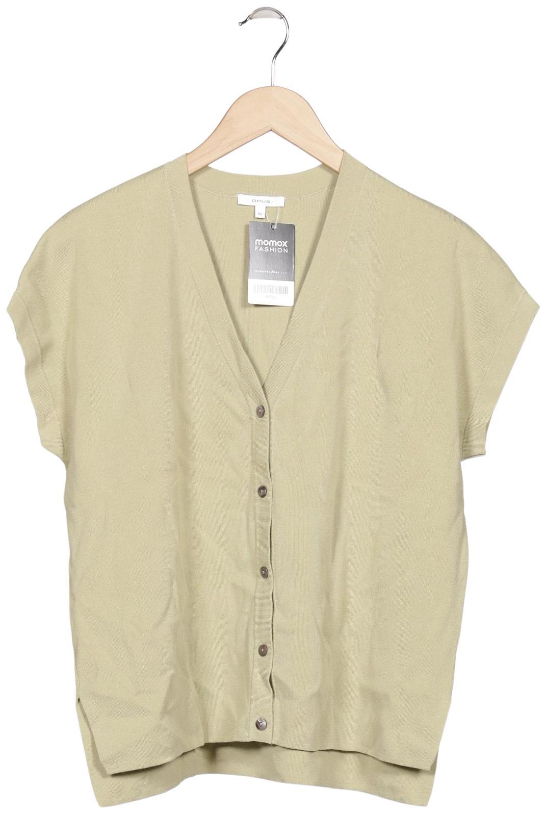 

Opus Damen Strickjacke, hellgrün, Gr. 40