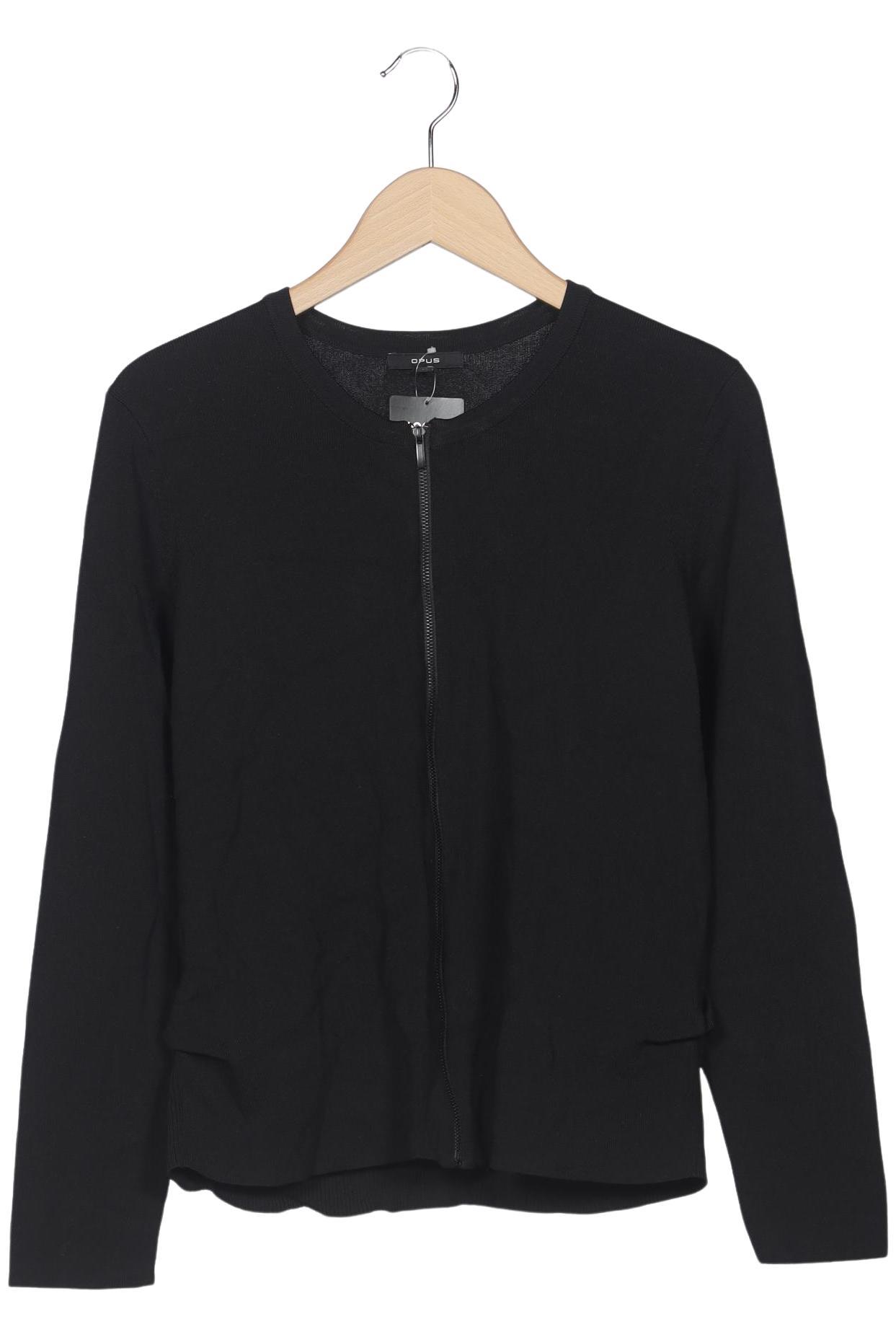 

Opus Damen Strickjacke, schwarz, Gr. 40