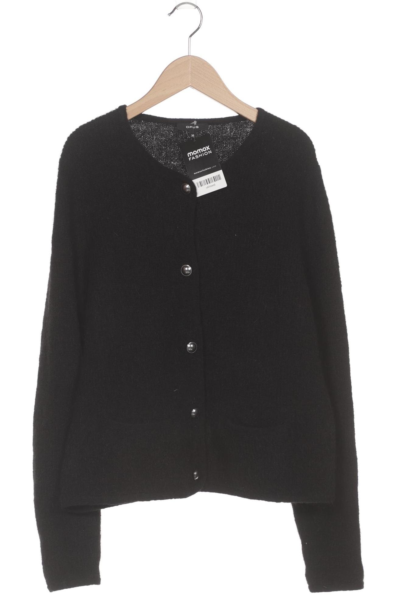 

Opus Damen Strickjacke, schwarz, Gr. 38