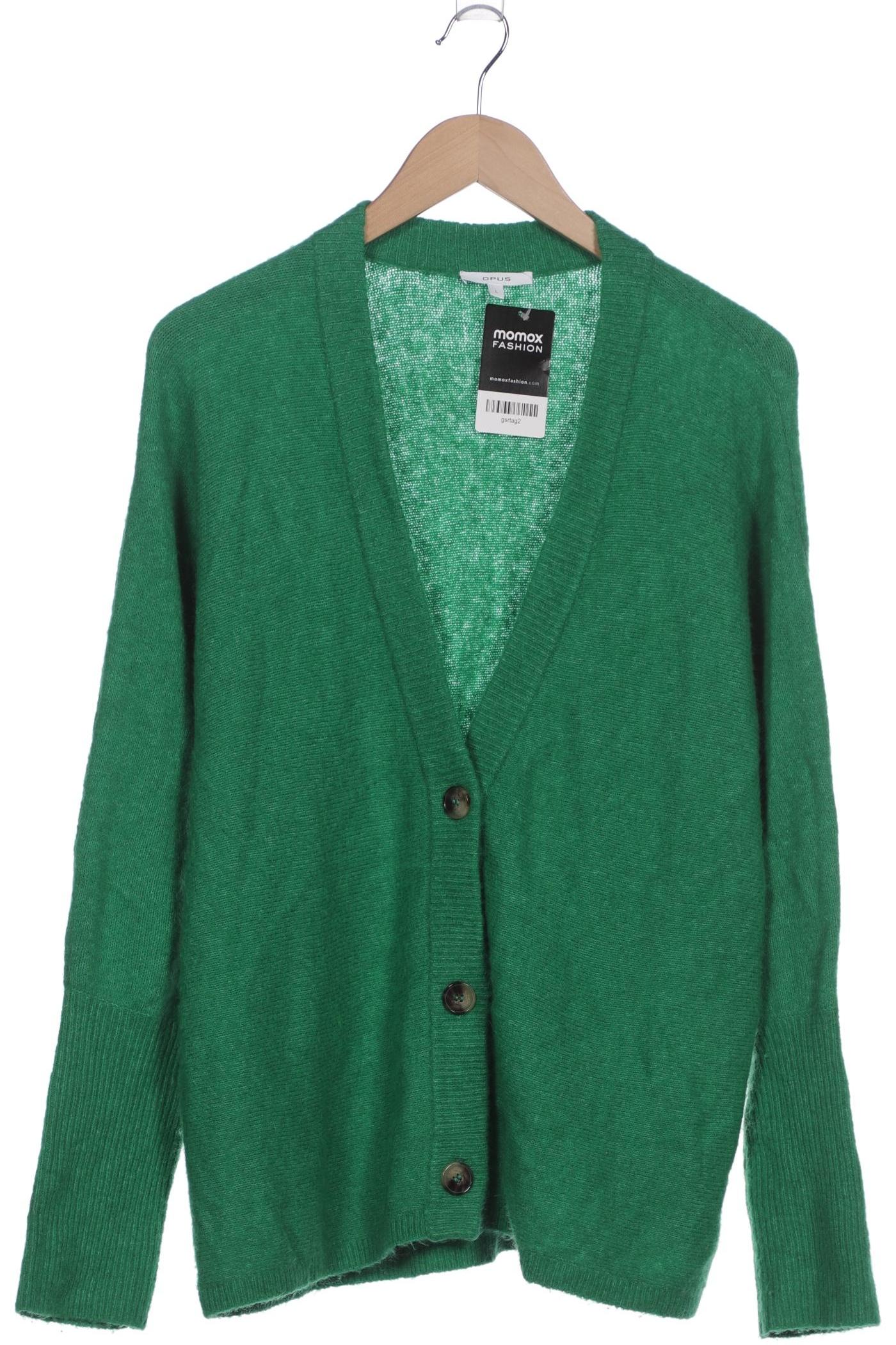 

Opus Damen Strickjacke, grün, Gr. 42