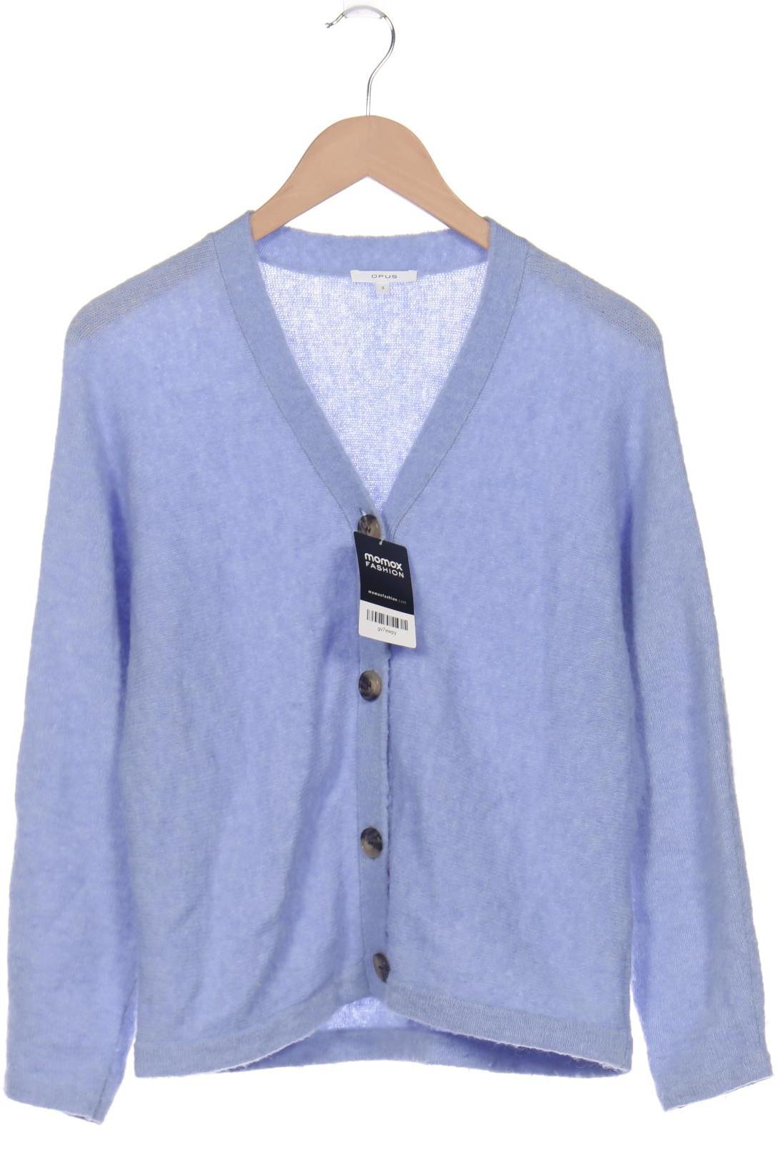 

Opus Damen Strickjacke, blau, Gr. 36