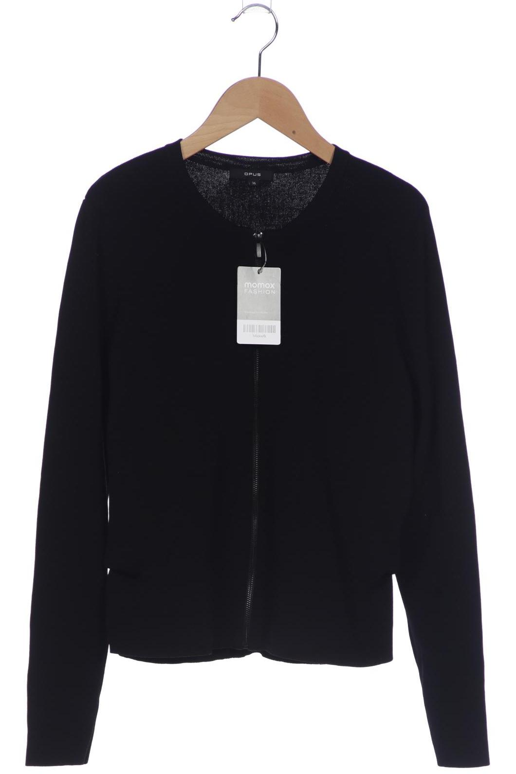 

Opus Damen Strickjacke, schwarz, Gr. 36