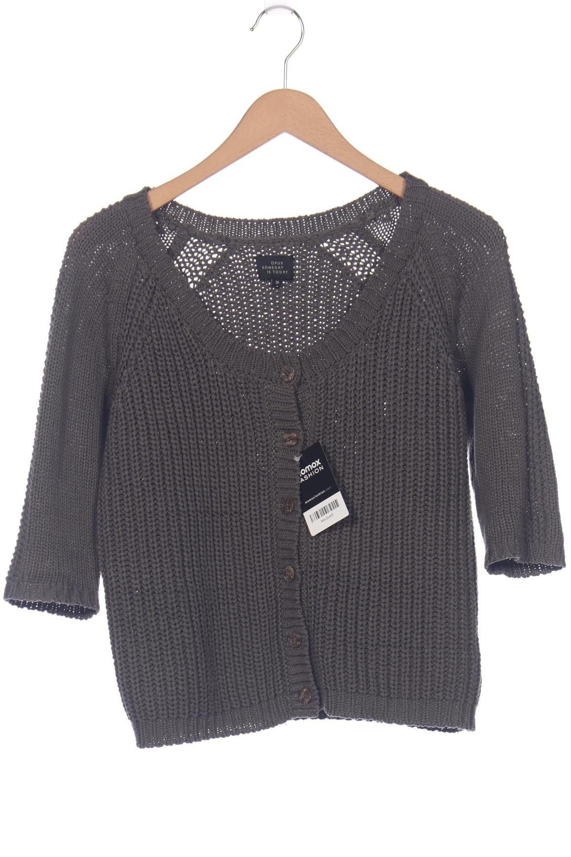 

Opus Damen Strickjacke, grün, Gr. 36