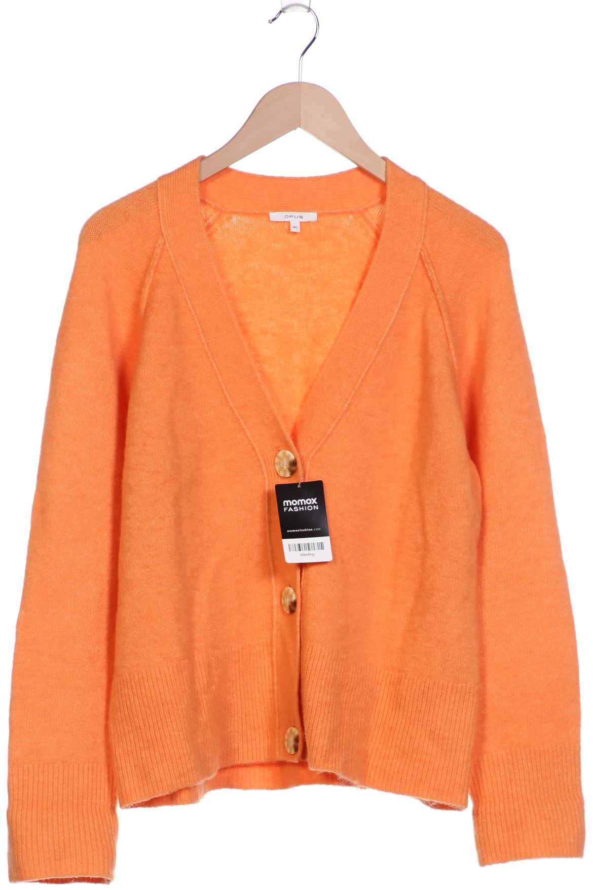 

Opus Damen Strickjacke, orange, Gr. 40