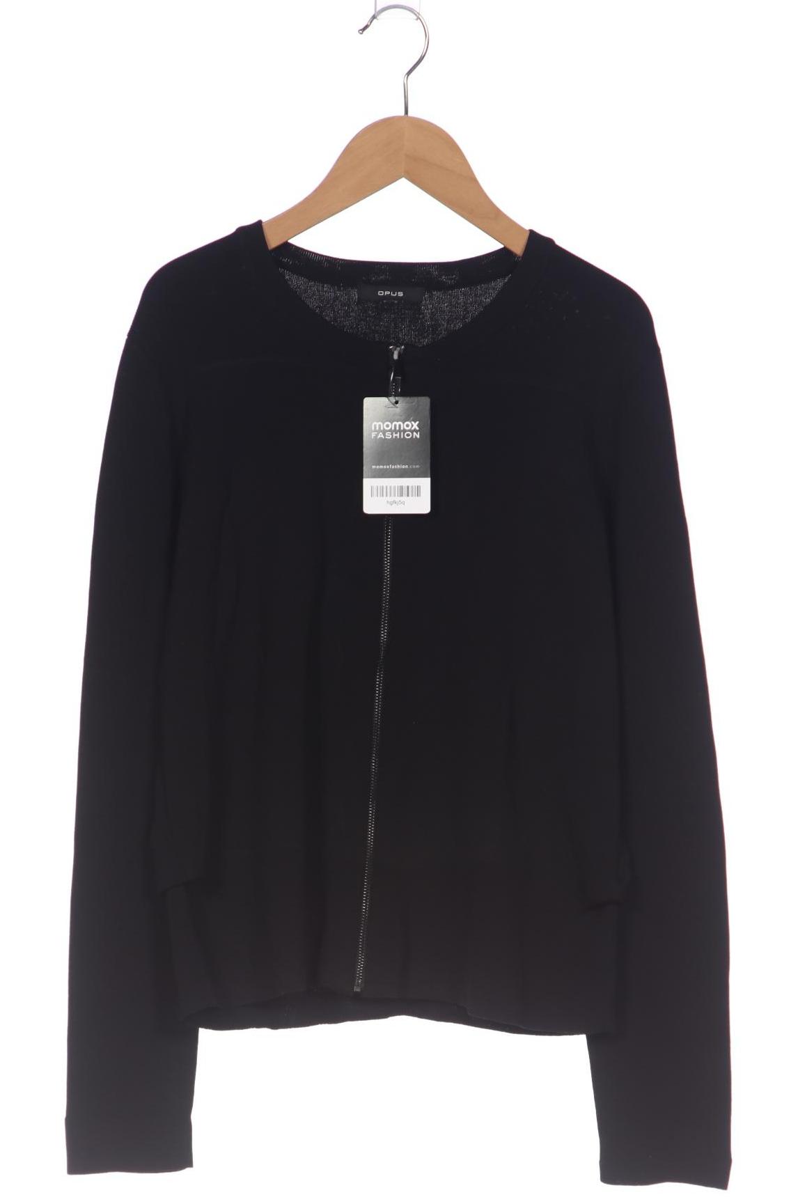 

Opus Damen Strickjacke, schwarz, Gr. 42