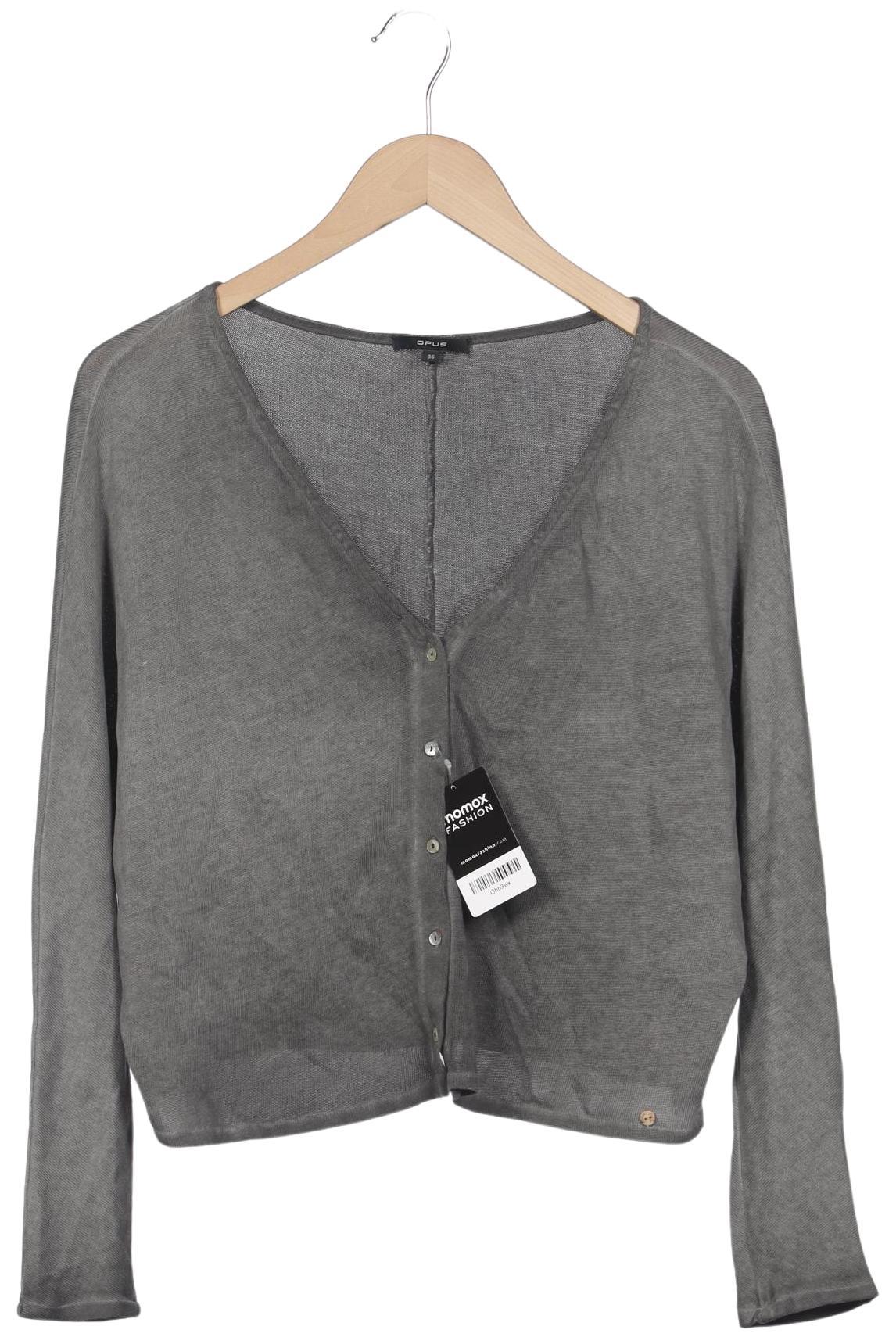 

Opus Damen Strickjacke, grau, Gr. 36