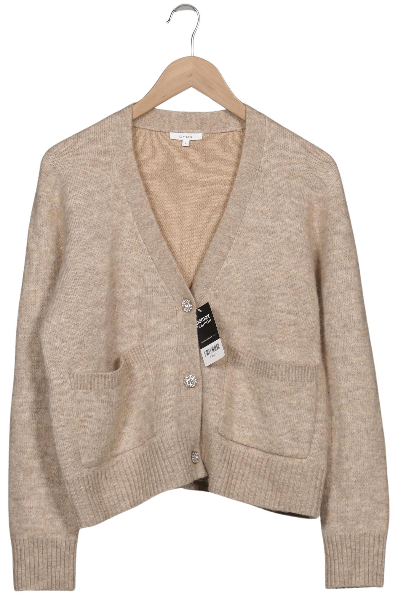 

Opus Damen Strickjacke, beige, Gr. 36