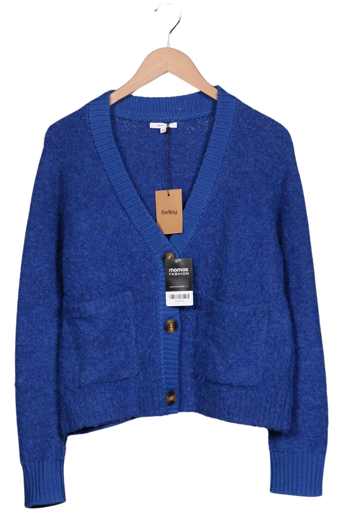 

Opus Damen Strickjacke, blau, Gr. 36