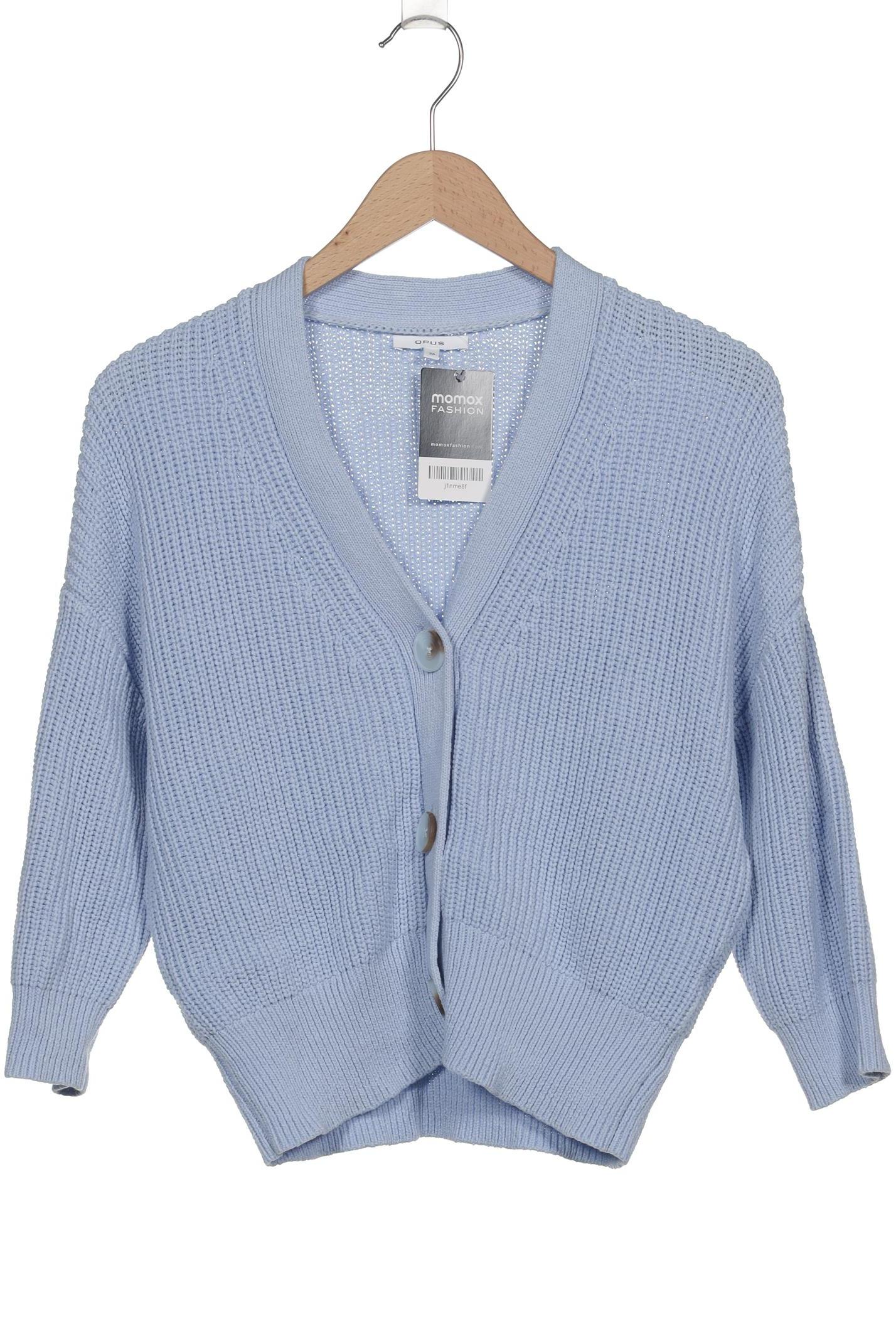 

Opus Damen Strickjacke, blau, Gr. 36