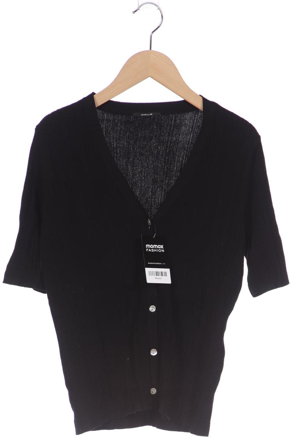 

Opus Damen Strickjacke, schwarz, Gr. 36