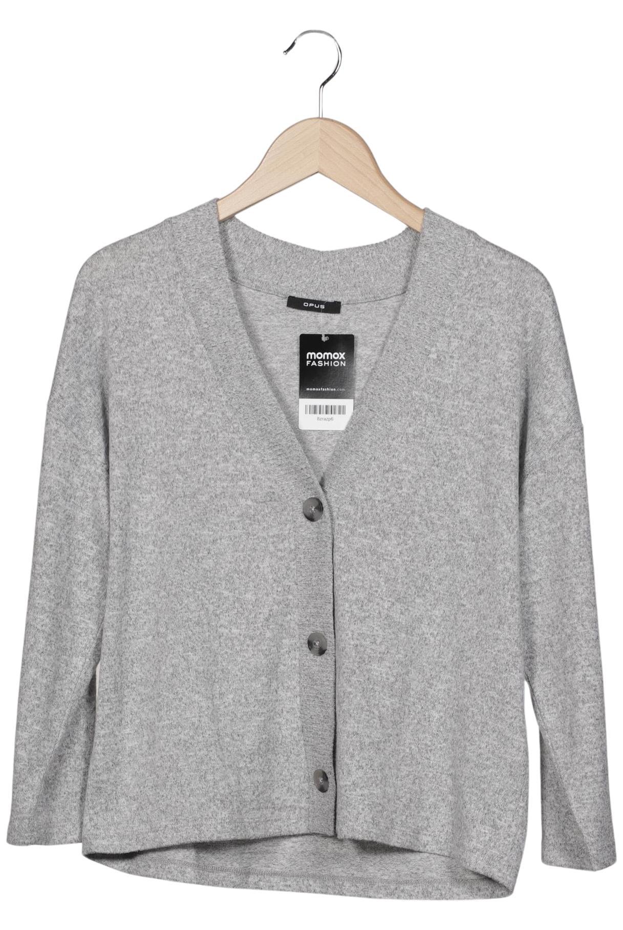 

Opus Damen Strickjacke, grau, Gr. 40