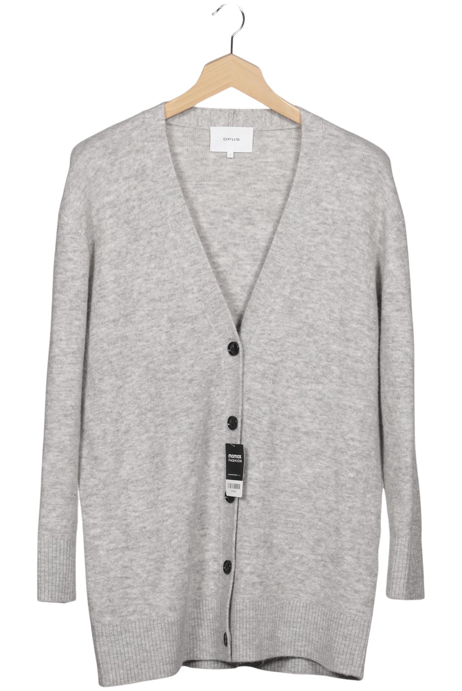 

Opus Damen Strickjacke, grau, Gr. 42