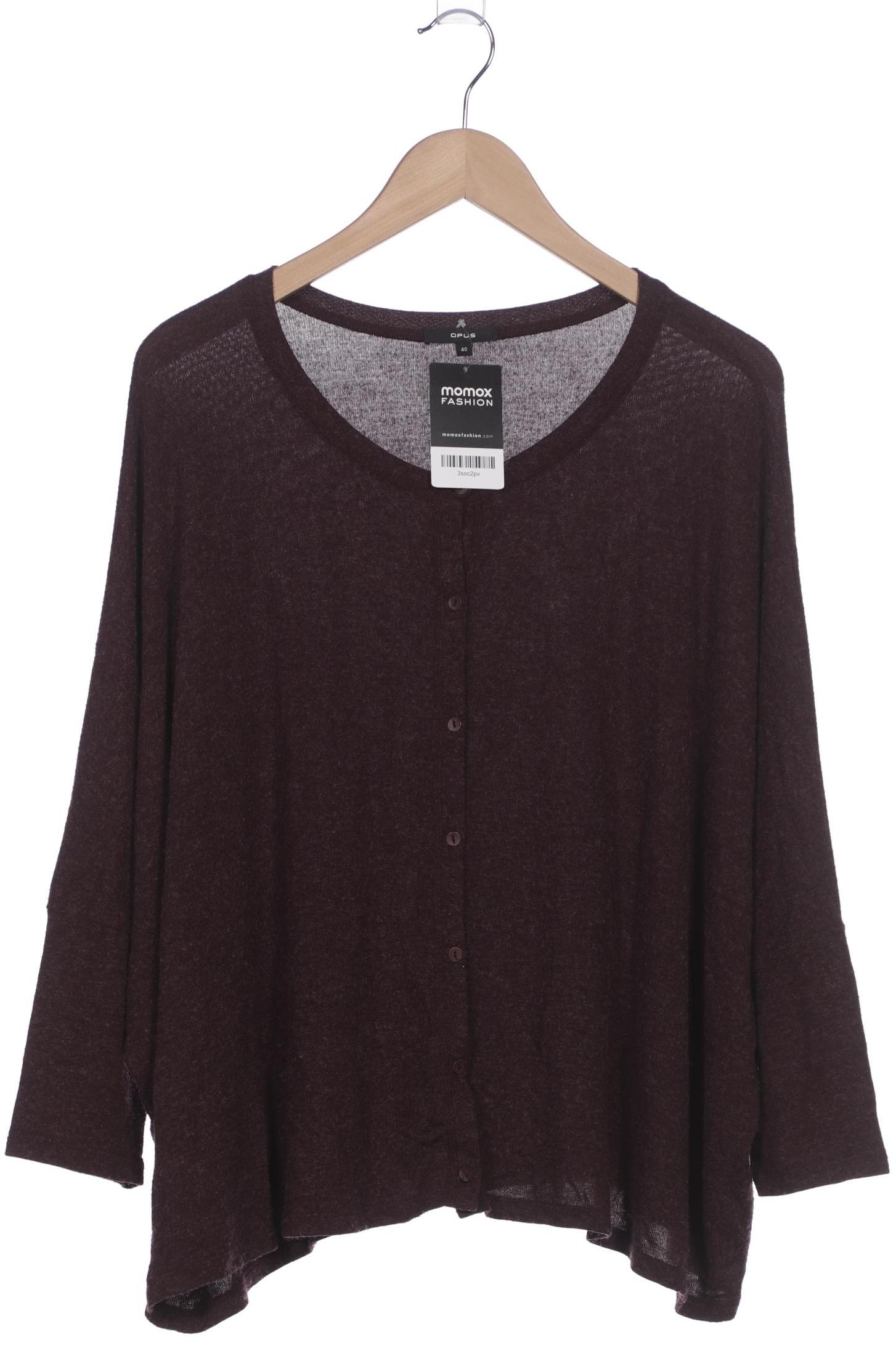 

Opus Damen Strickjacke, bordeaux, Gr. 40