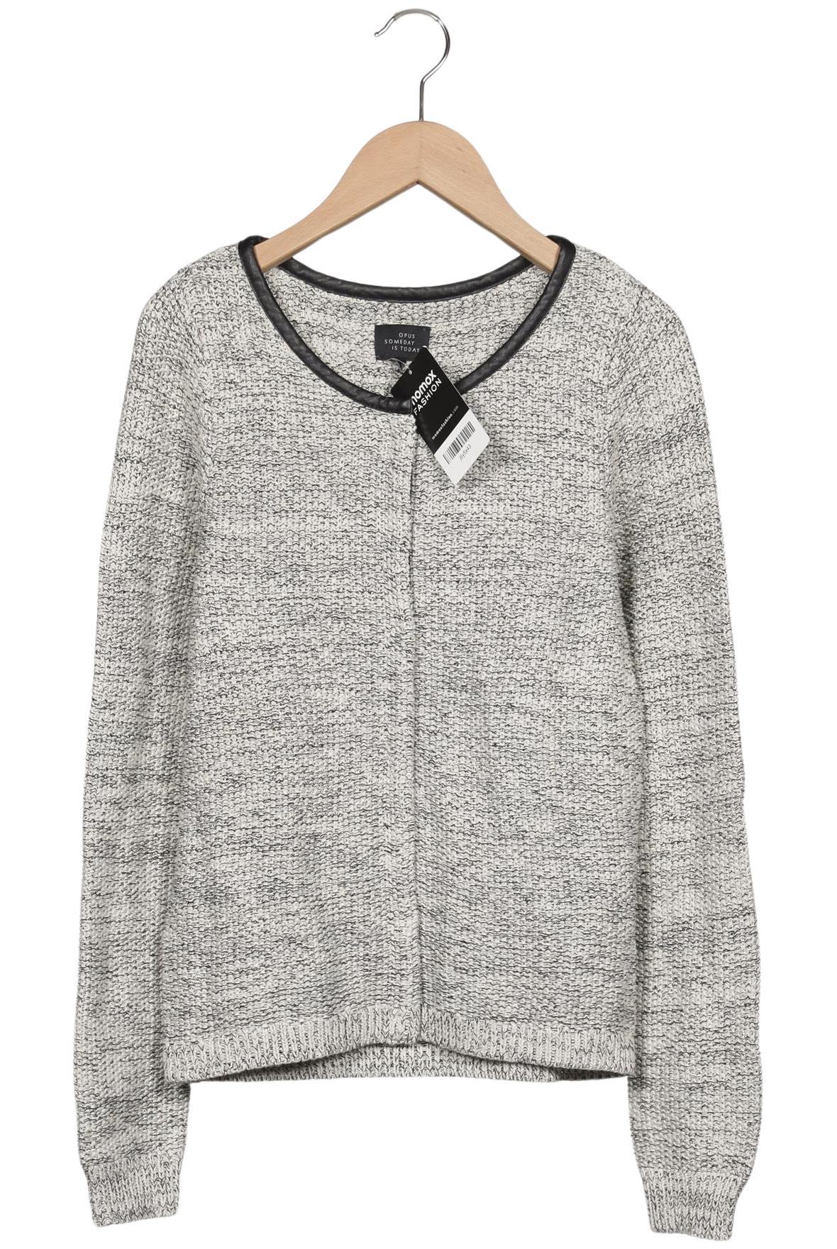 

Opus Damen Strickjacke, grau, Gr. 36