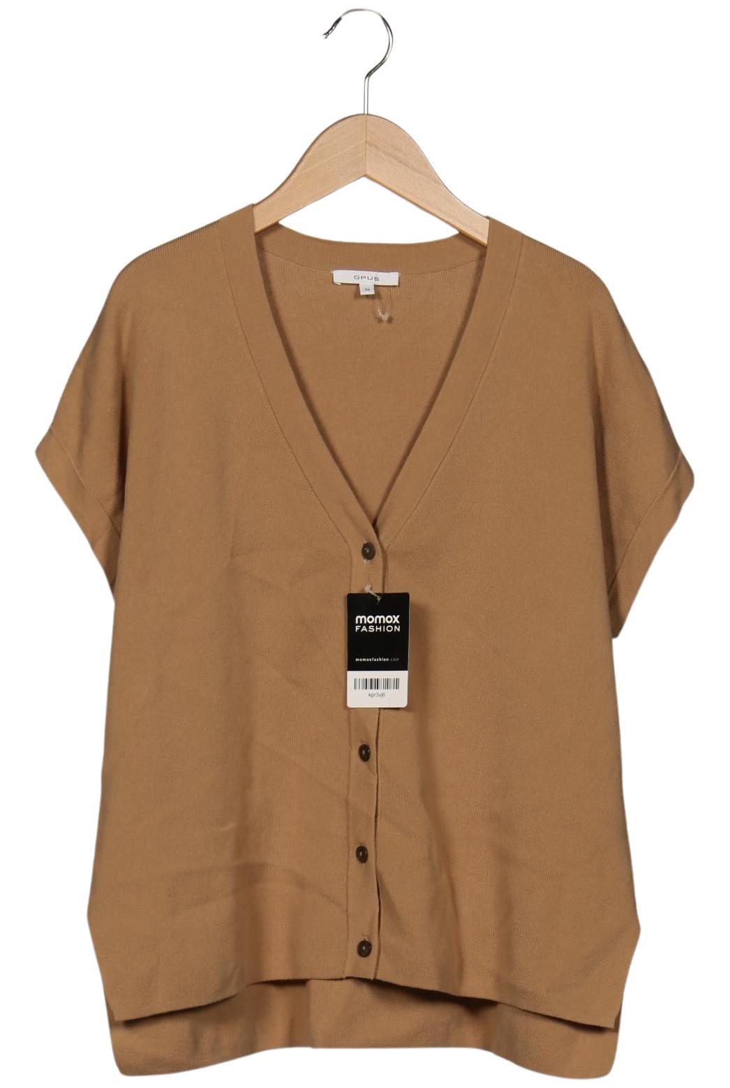 

Opus Damen Strickjacke, beige, Gr. 36