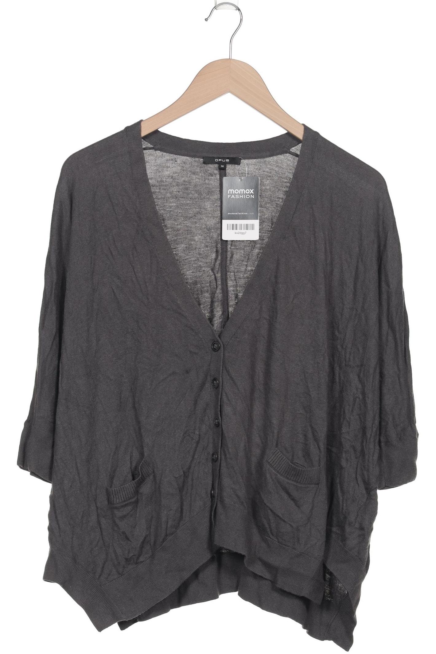 

Opus Damen Strickjacke, grau, Gr. 36