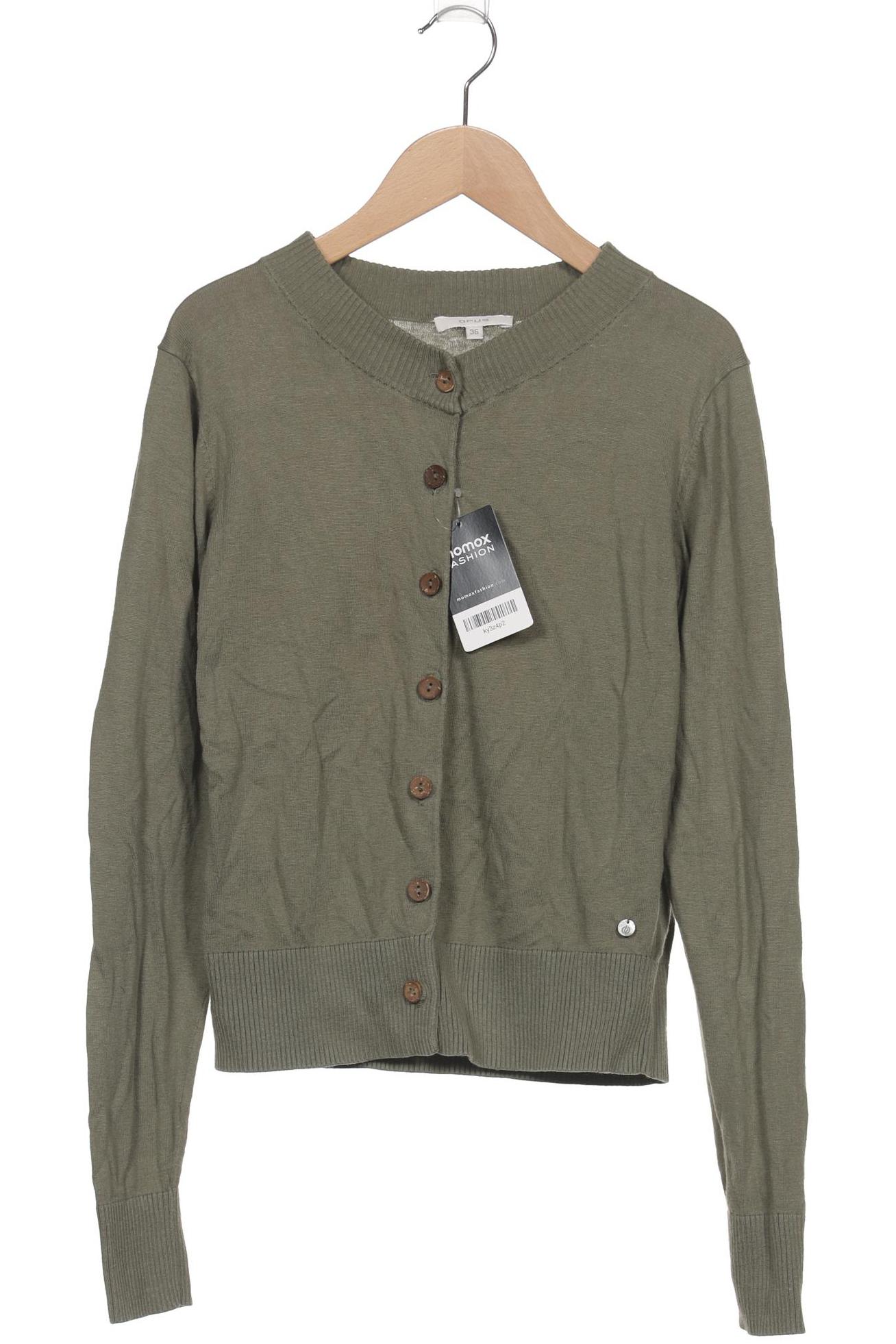 

Opus Damen Strickjacke, grün, Gr. 36