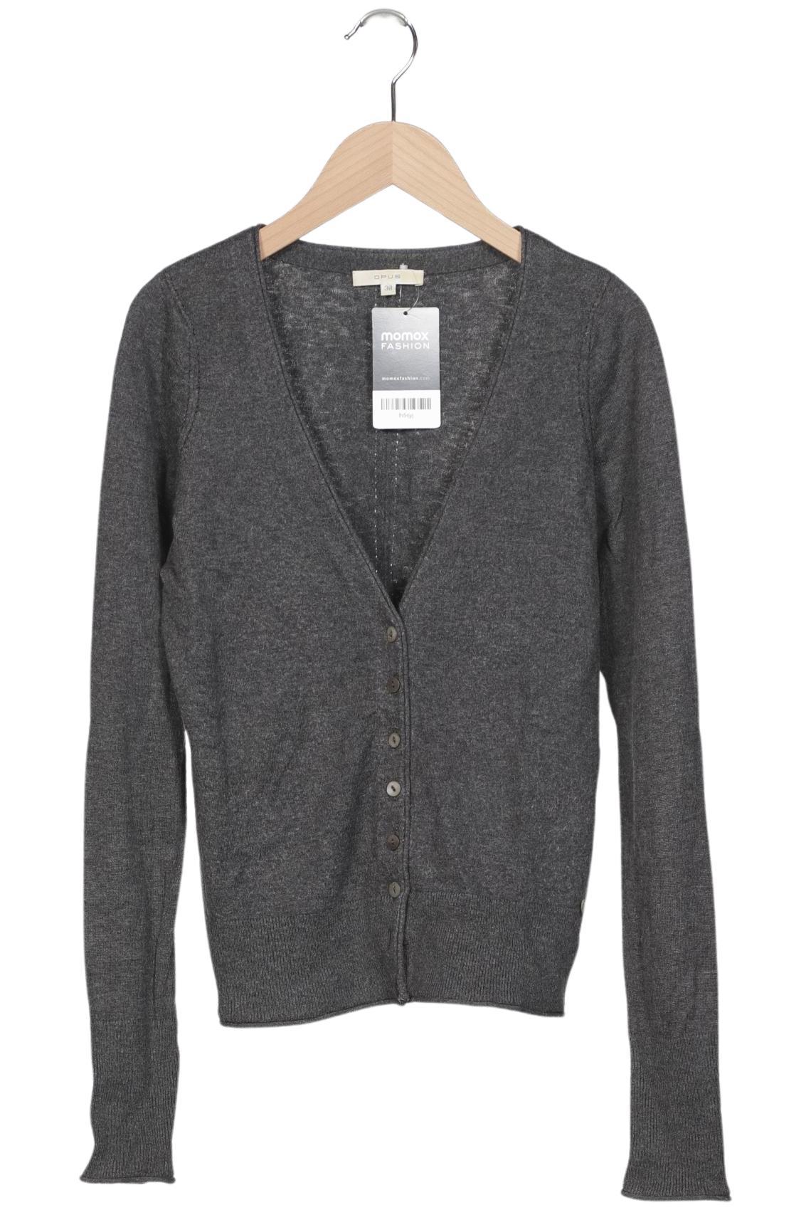 

Opus Damen Strickjacke, grau, Gr. 38